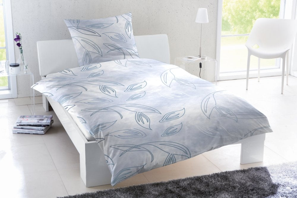 Hahn Feinbiber Bettwäsche #farbe_blau