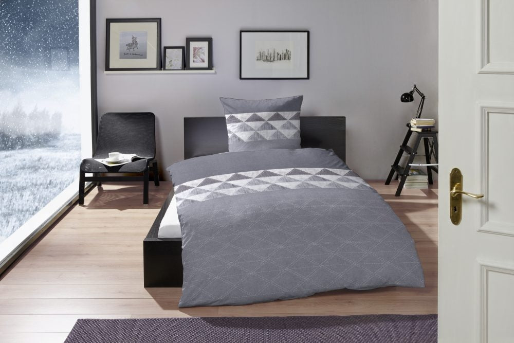 Hahn Edelflanell Bettwäsche Markus 135x200 cm + 80x80 cm