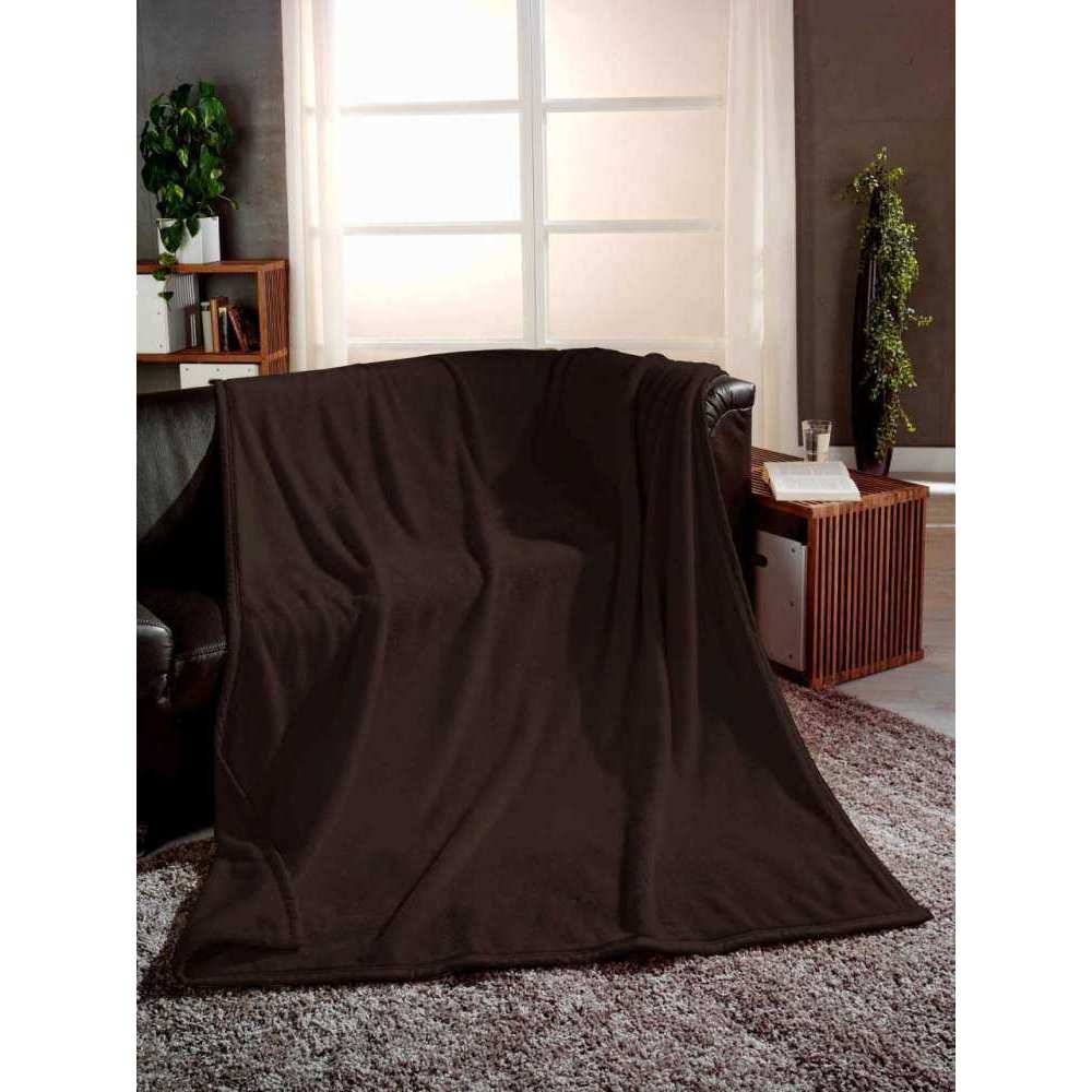 Heimdecke Zarah Uni Braun #farbe_braun