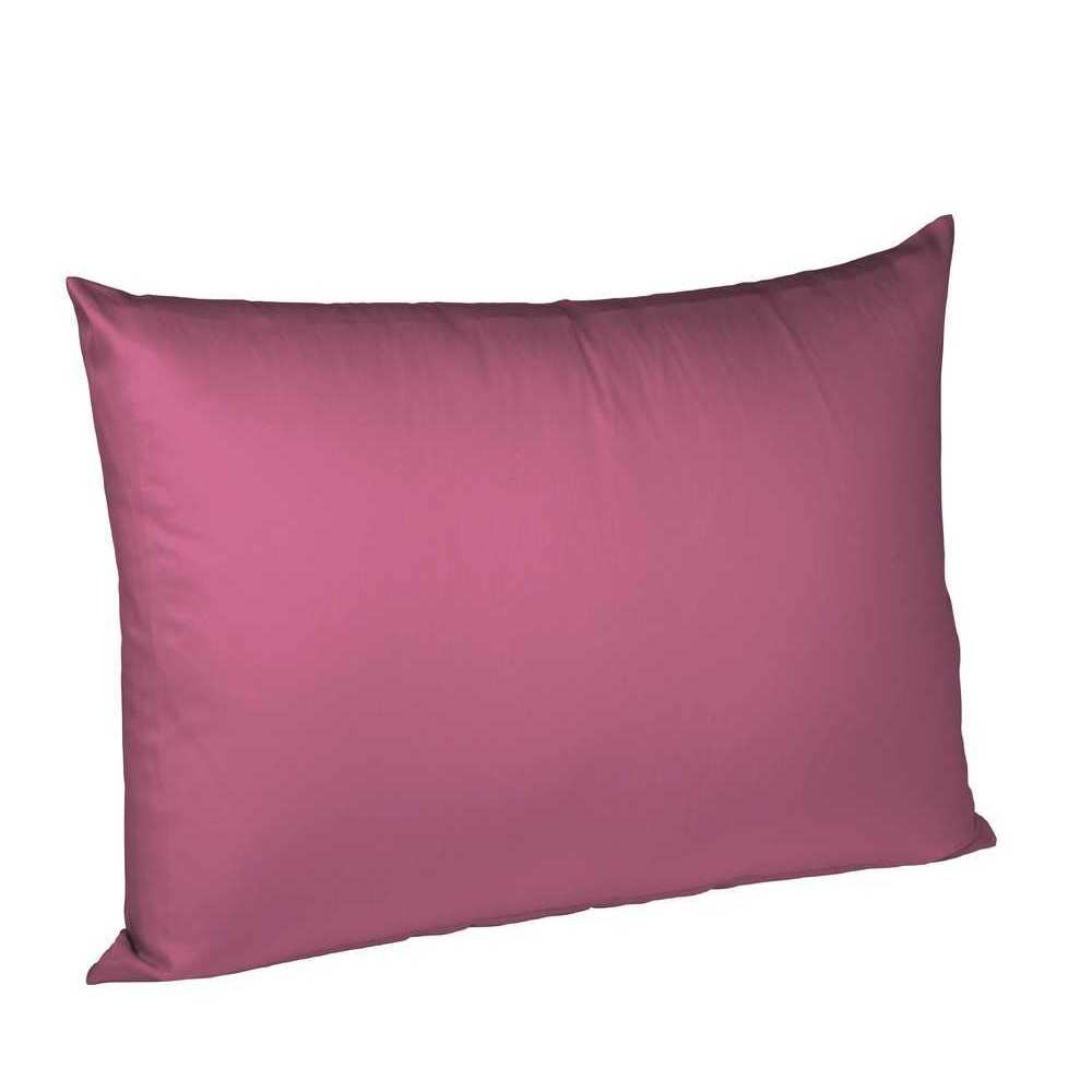 fleuresse Colours Mako-Satin Kissenbezug Uni – 100 % Baumwolle, seidig-glatt & hautfreundlich