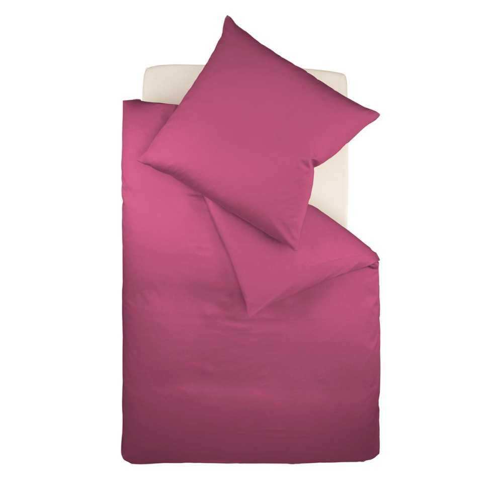 fleuresse Satin Bettwäsche #farbe_himbeere
