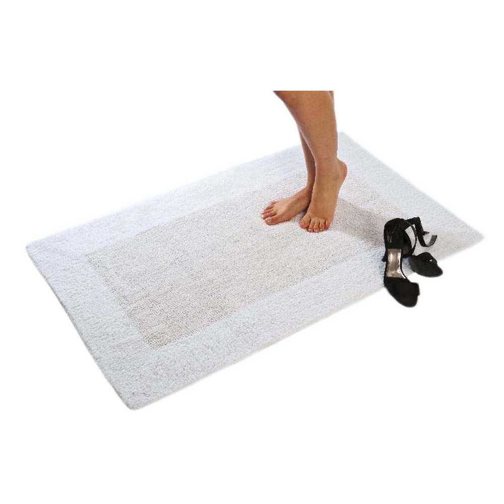 etérea Wende-Badteppich #farbe_wollweiss