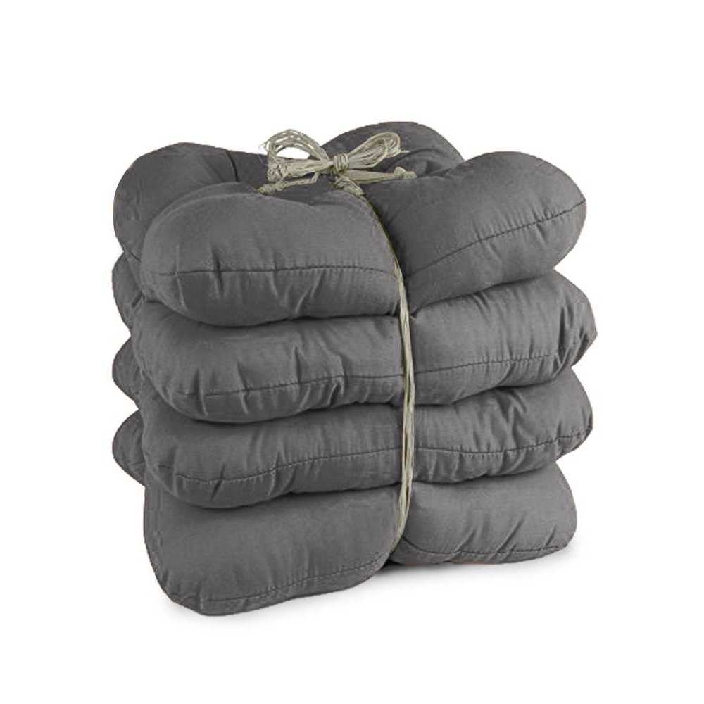 Bertels 4er Pack Stuhlkissen #farbe_1-stück---40x40-cm