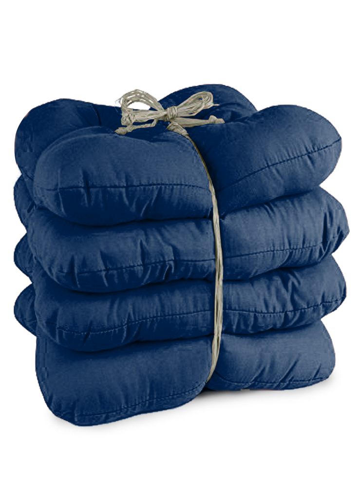 Bertels 4er Pack Stuhlkissen #farbe_marineblau