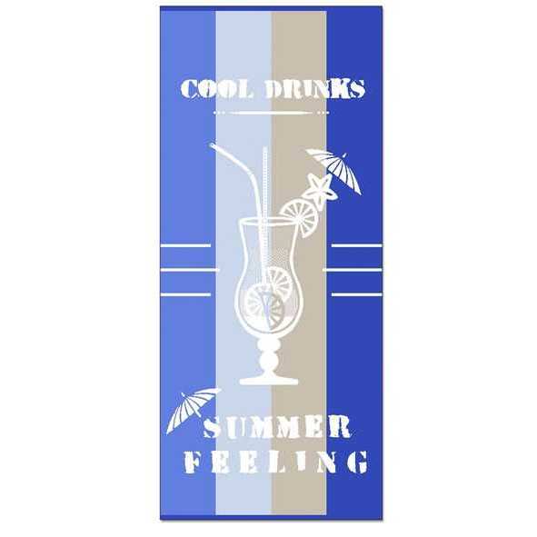 framsohn Zwirnfrottier Baumwolle Strandtuch Cocktail