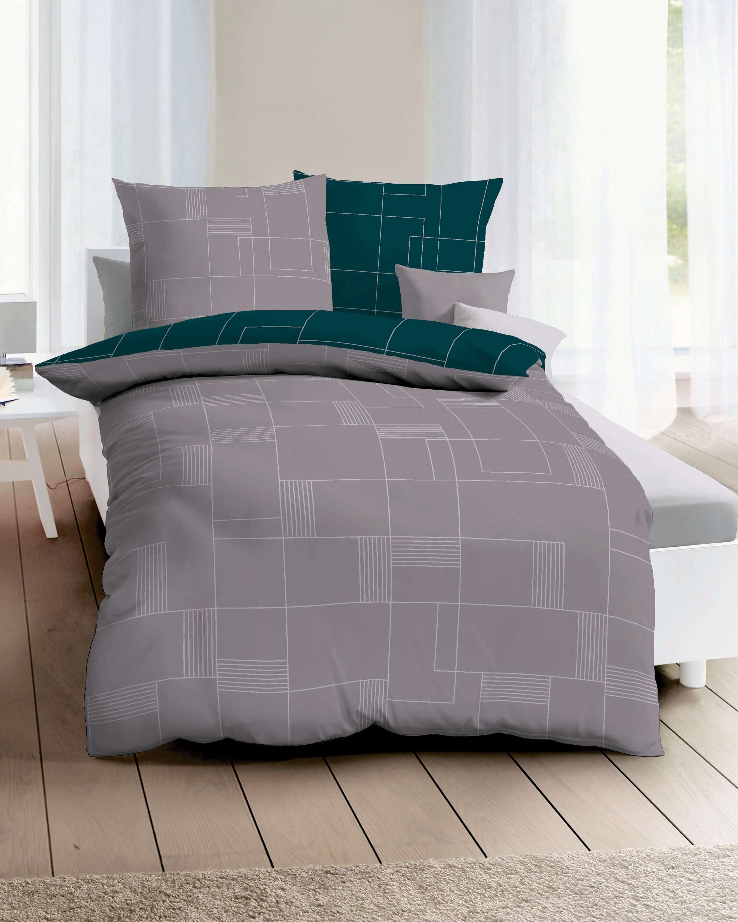 Kaeppel Mako Satin Wende Bettwäsche Uptown
