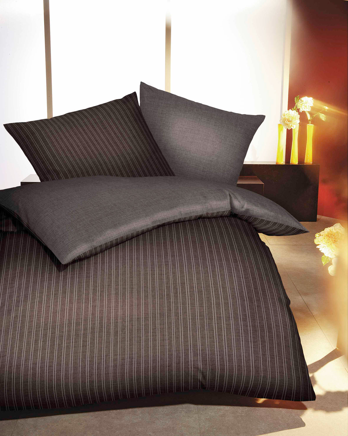 Kaeppel Mako Satin Bettwäsche #farbe_braun