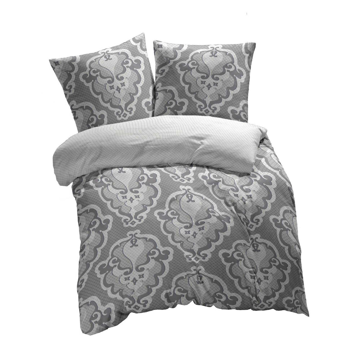 etérea Renforcé Bettwäsche #farbe_silber