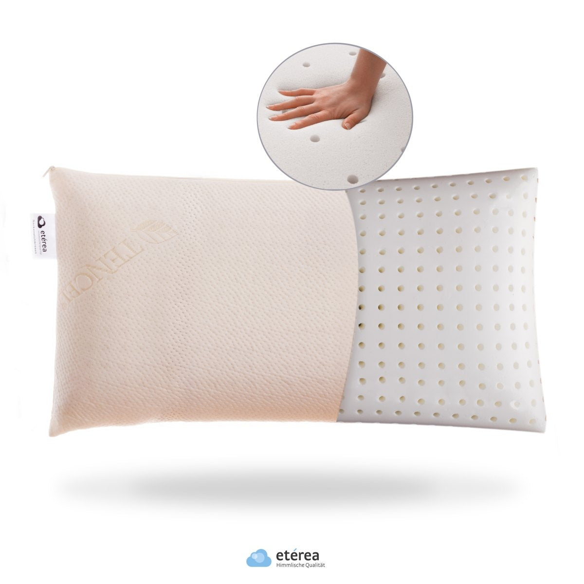 etérea Alphasoft 3000 Nackenstützkissen Tencel Made in Germany 40x80 cm