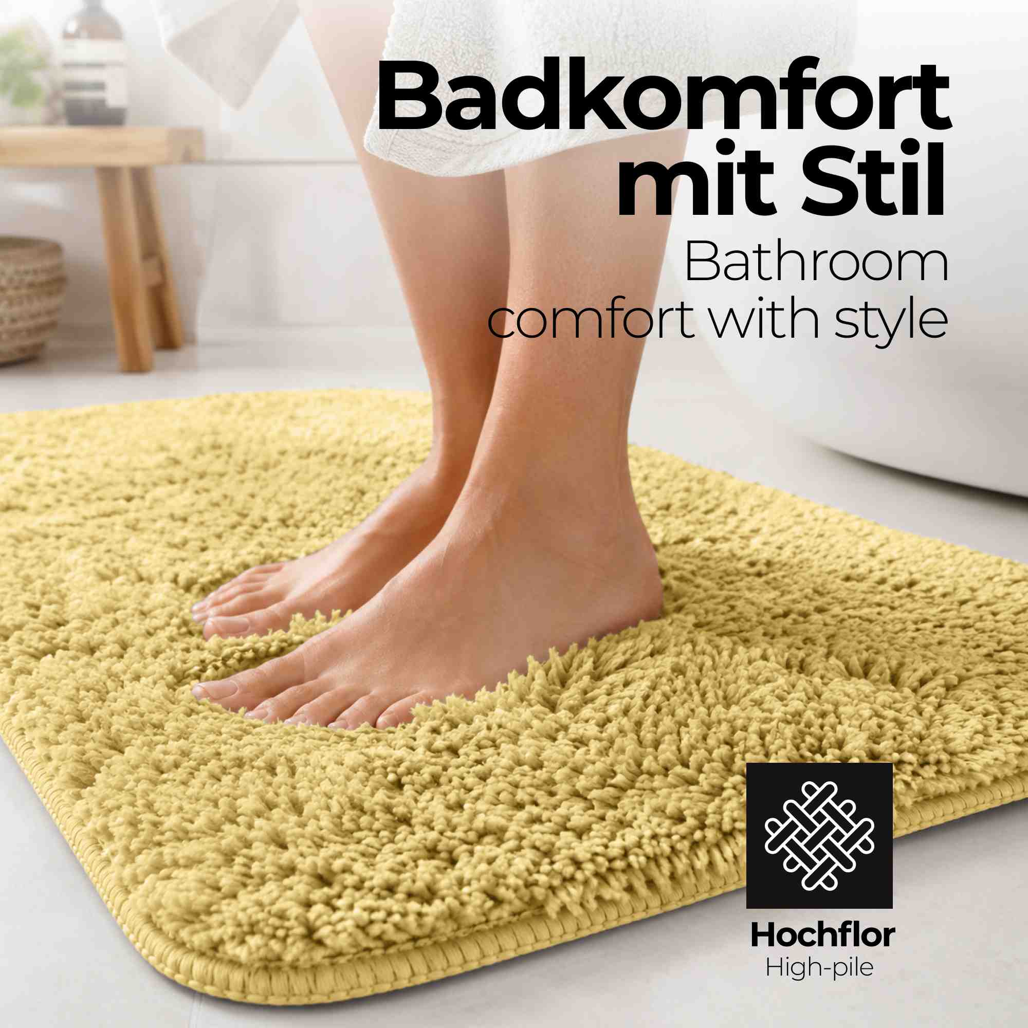 etérea Badteppich Badematte Jana
