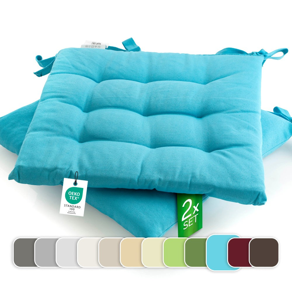 etérea Sitzkissen Stuhlkissen Basic Rund 38x38cm - Innen und Aussenbereich