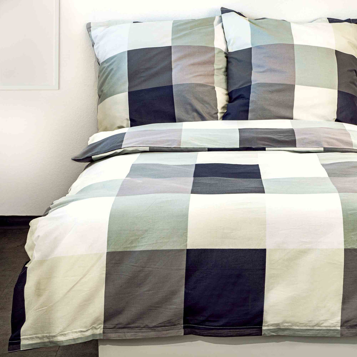 etérea Renforcé Bettwäsche #farbe_schwarz