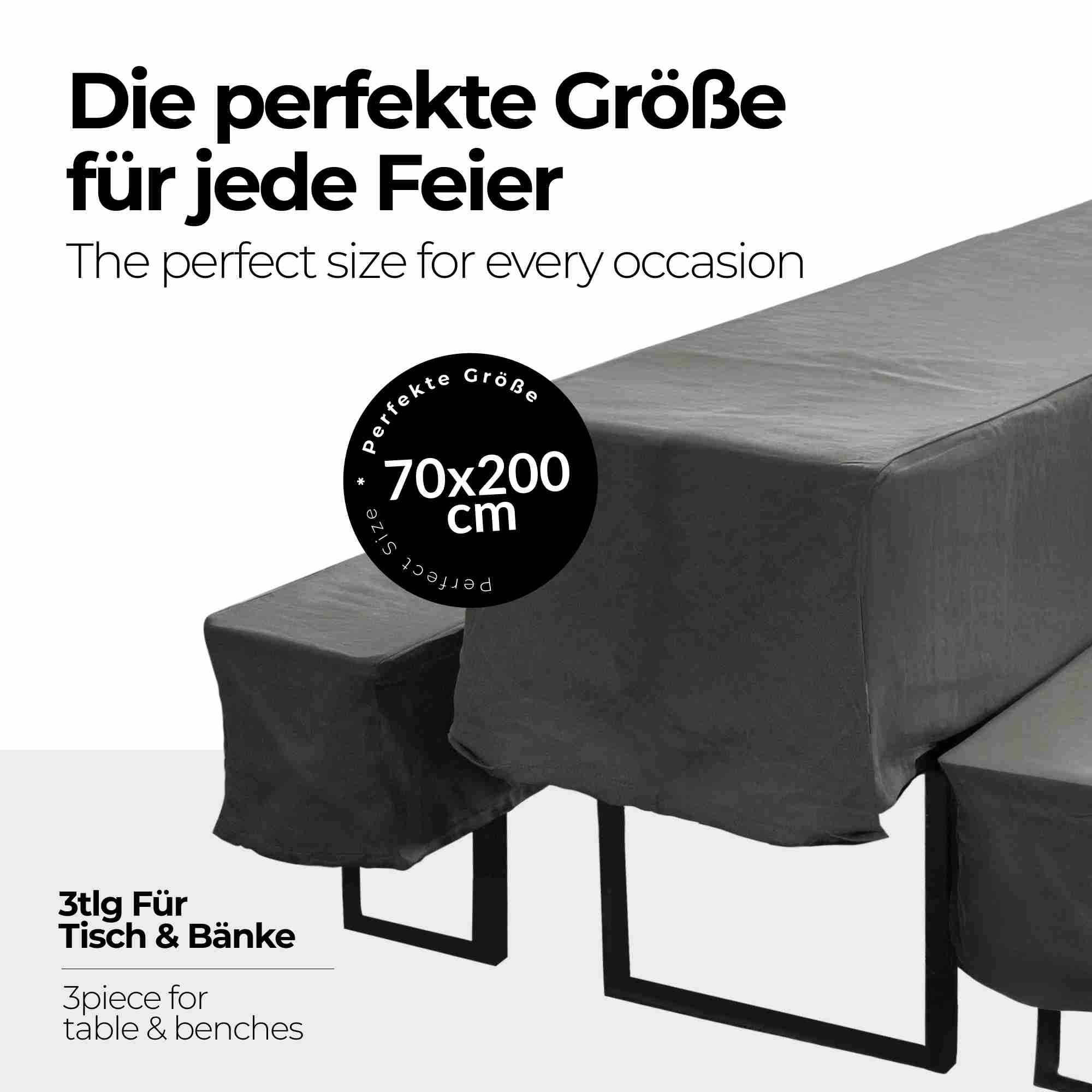etérea Biertisch Hussen Set