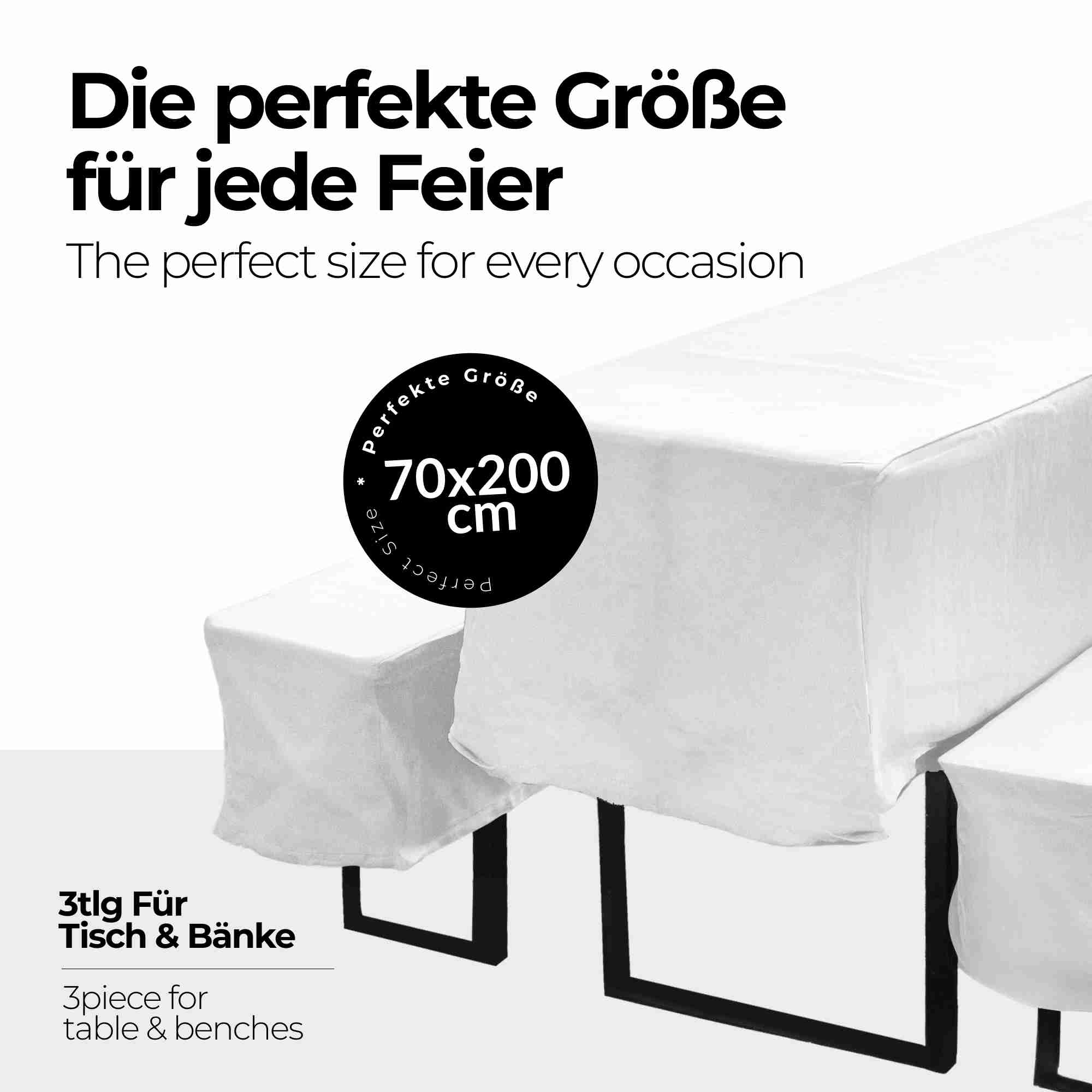 etérea Biertisch Hussen Set