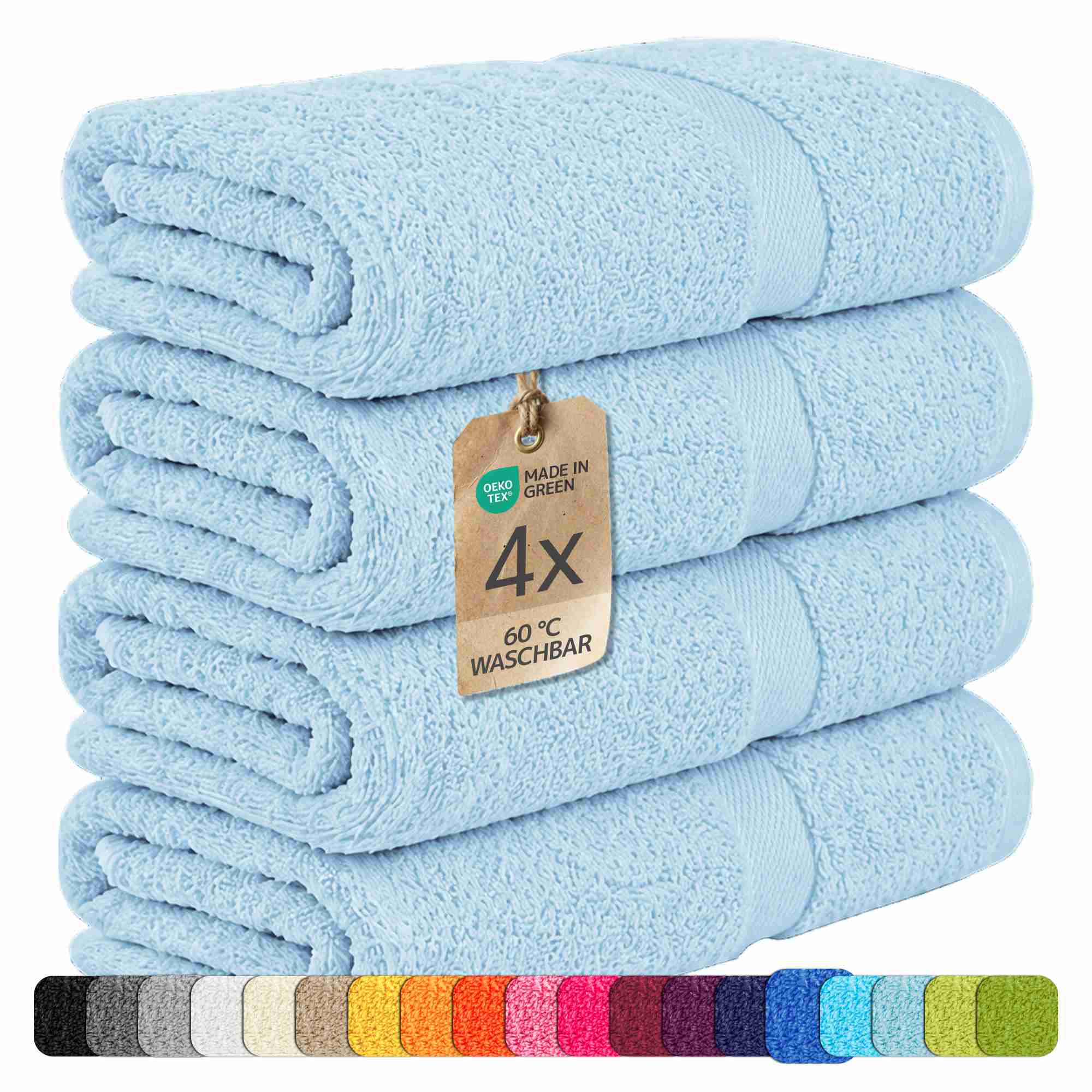 etérea 10er Pack Handtücher Carli Handtuch Bulkset