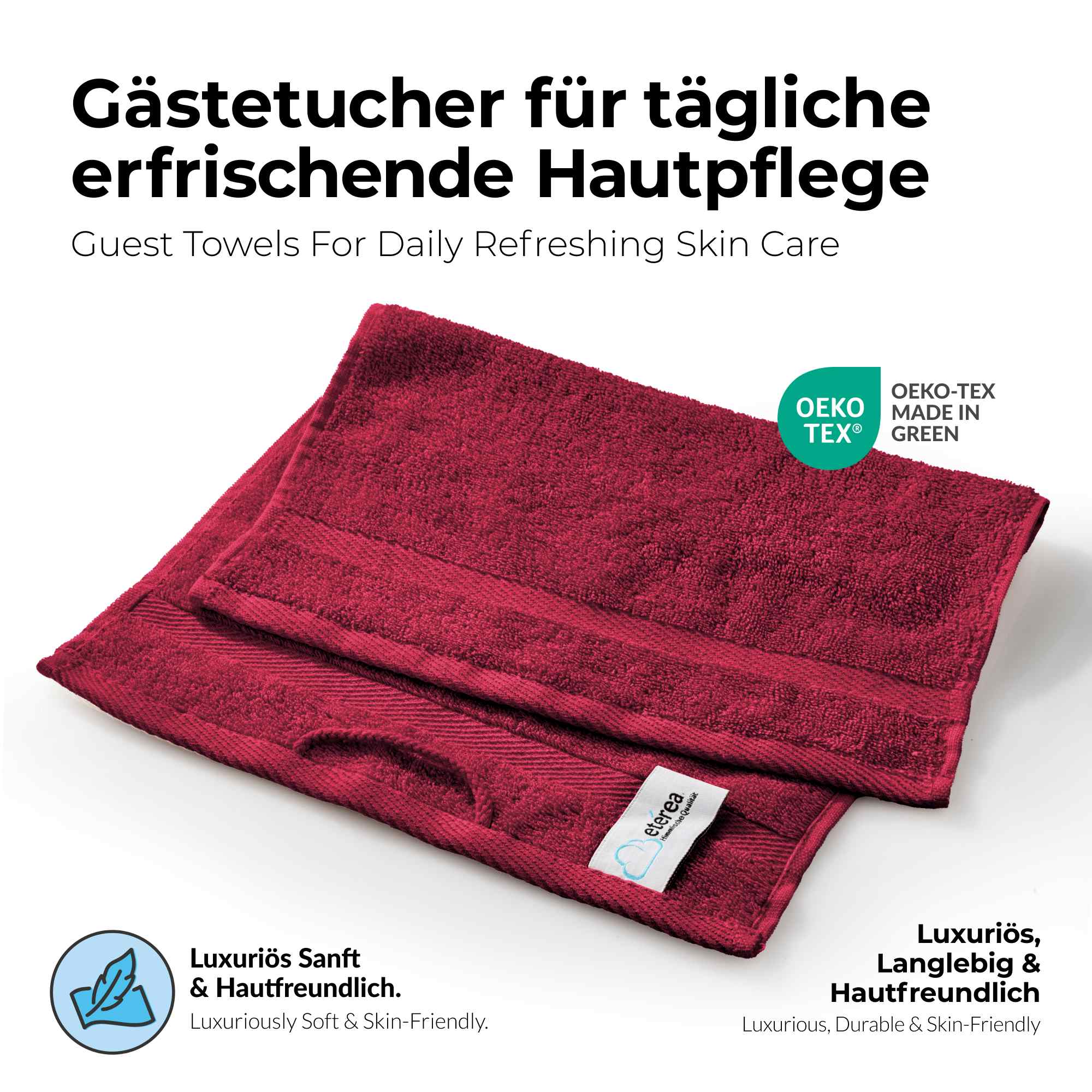 etérea 10er Pack Handtücher Carli Handtuch Bulkset