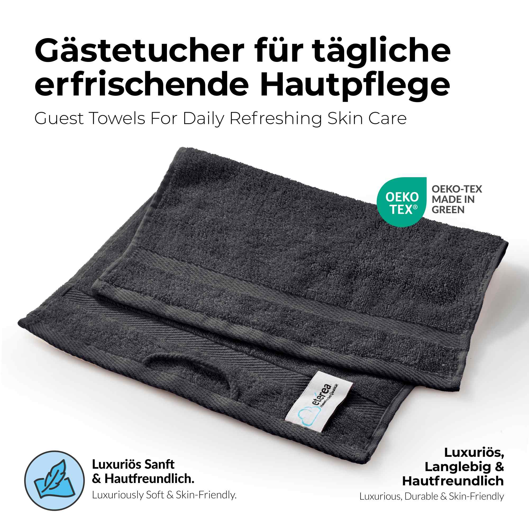 etérea 10er Pack Handtücher Carli Handtuch Bulkset