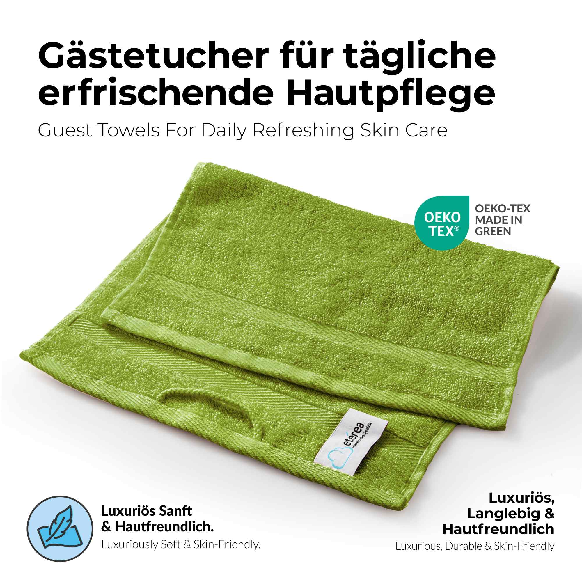 etérea 10er Pack Handtücher Carli Handtuch Bulkset
