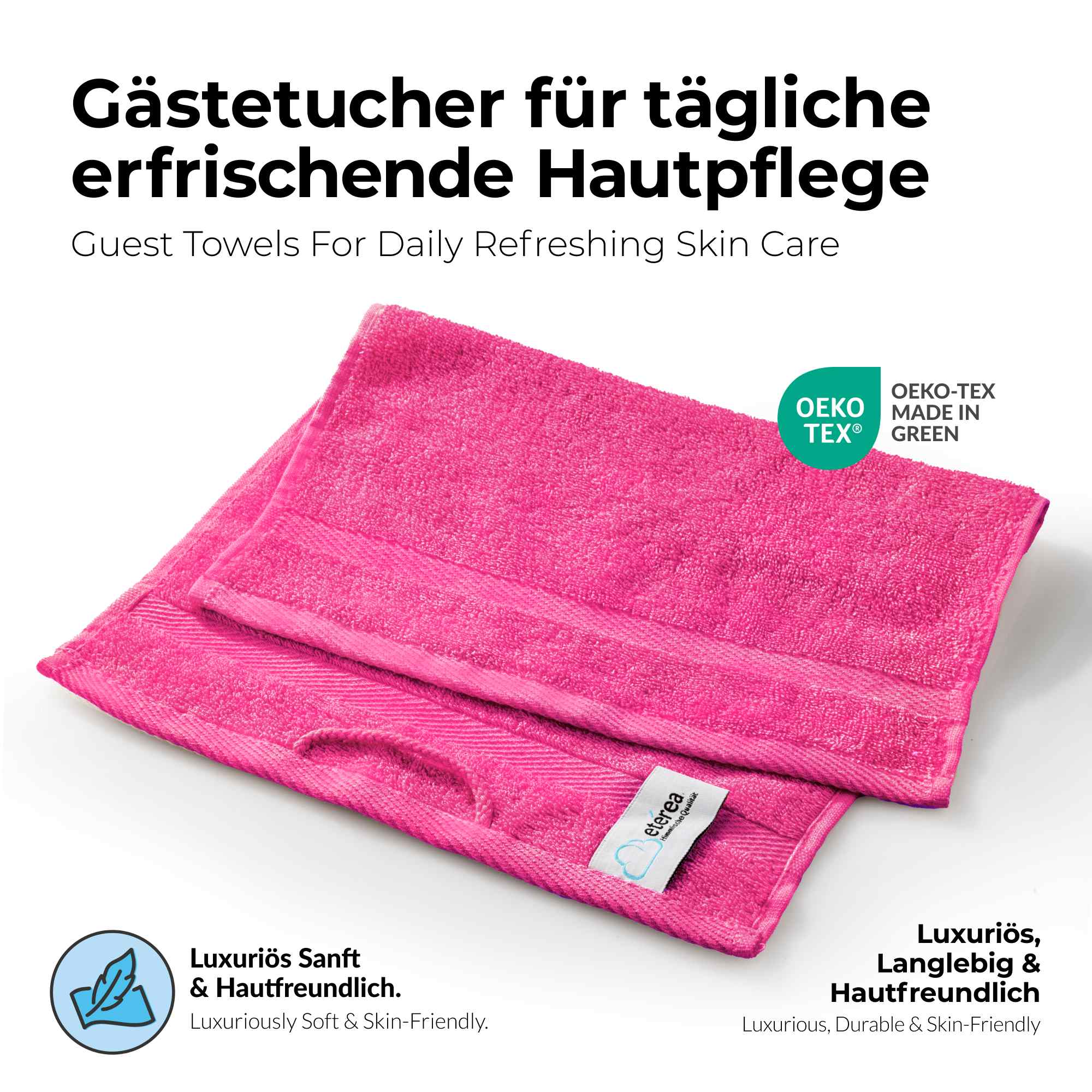 etérea 10er Pack Handtücher Carli Handtuch Bulkset