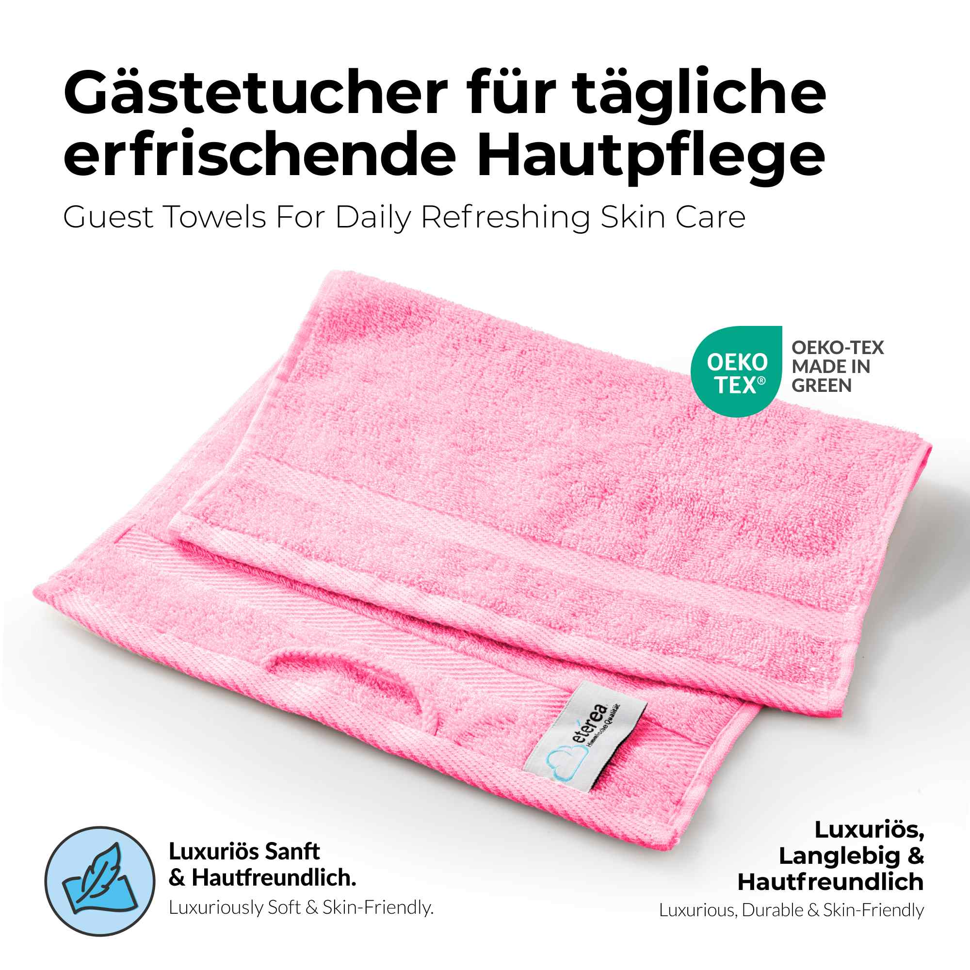 etérea 10er Pack Handtücher Carli Handtuch Bulkset