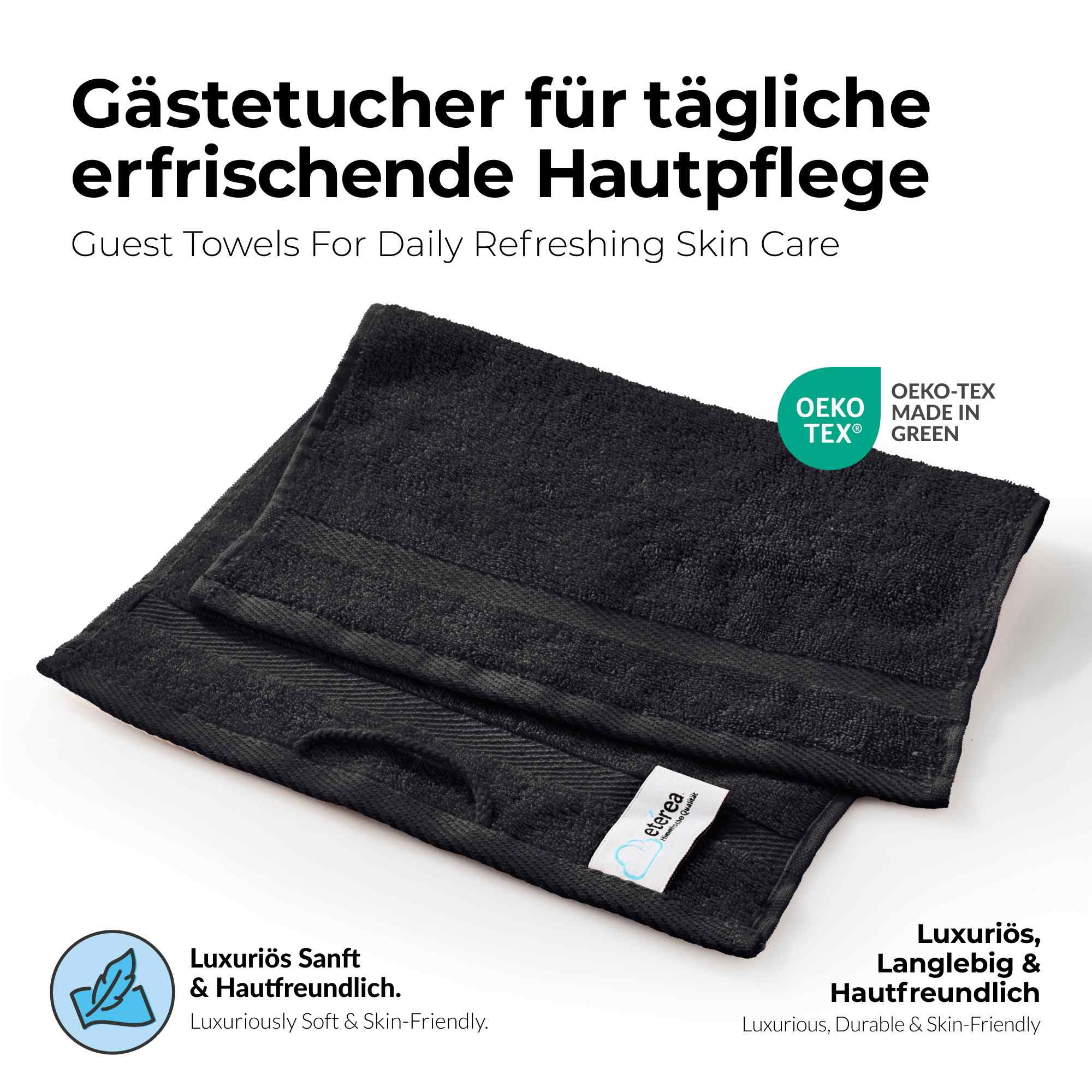 etérea 10er Pack Handtücher Carli Handtuch Bulkset