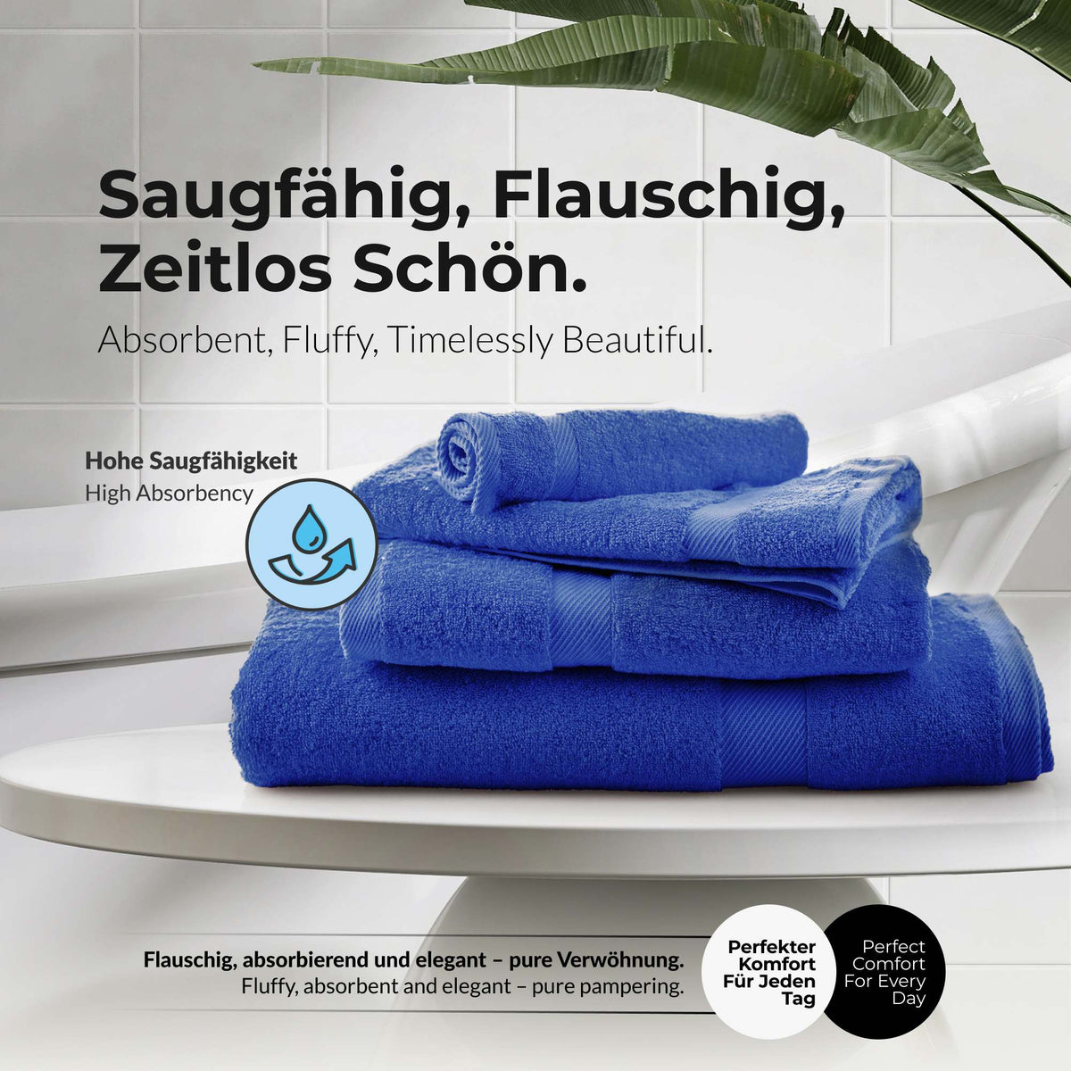 VBD-17 etérea Carli Handtuch Kollektion Duschtuch Badetuch Badvorleger - 100% Baumwolle