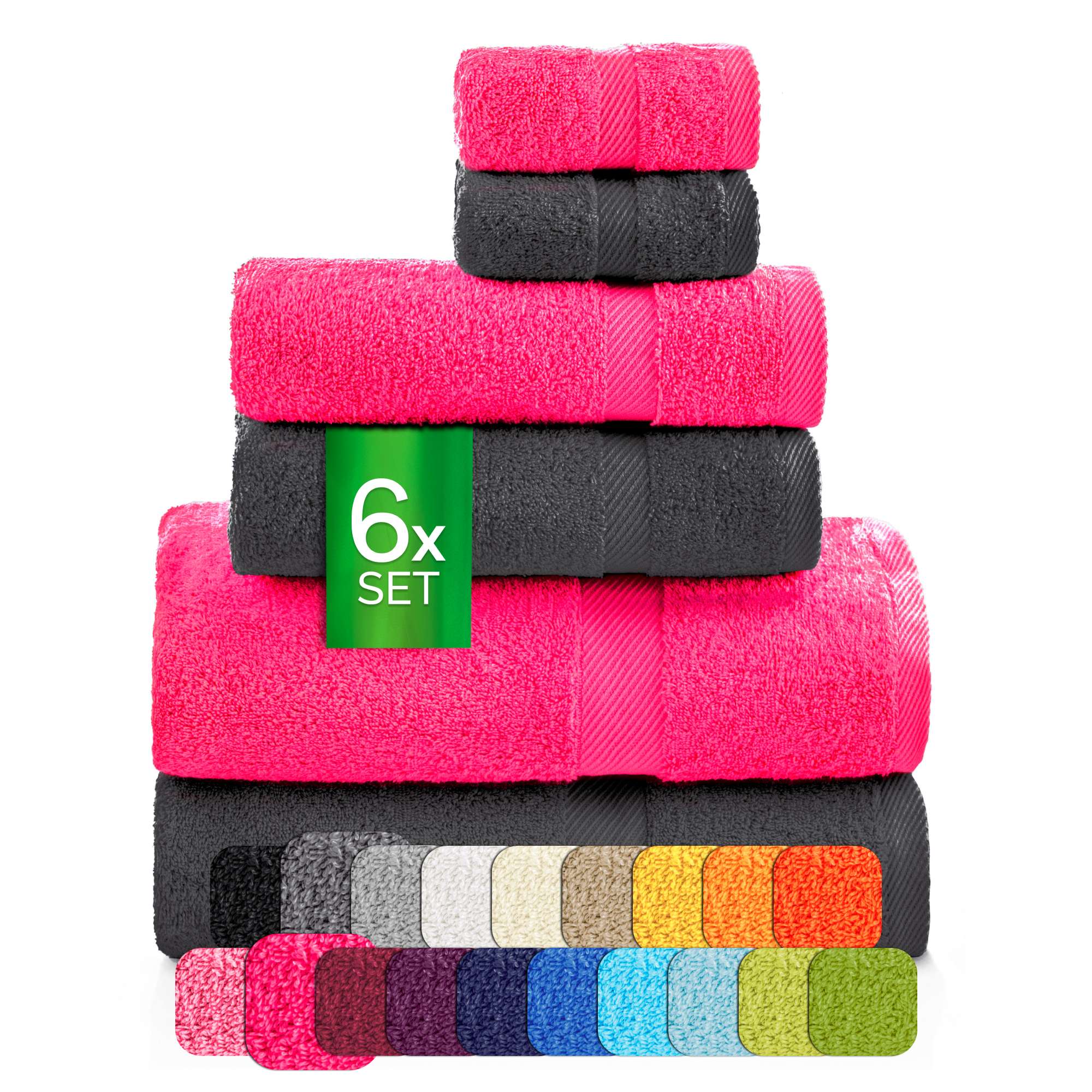 eterea Carli Handtuch Set 6 tlg.