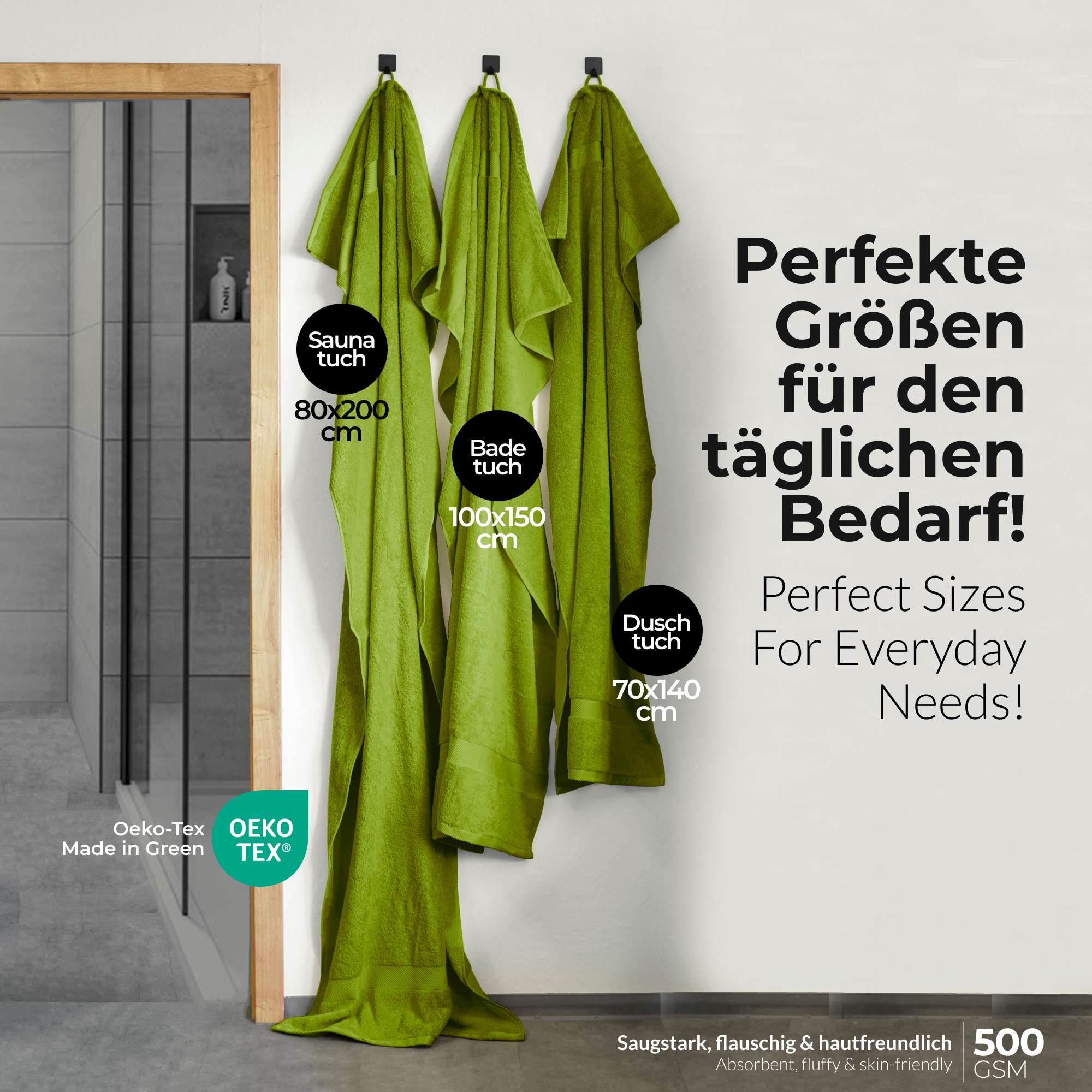 etérea 10er Pack Handtücher Carli Handtuch Bulkset