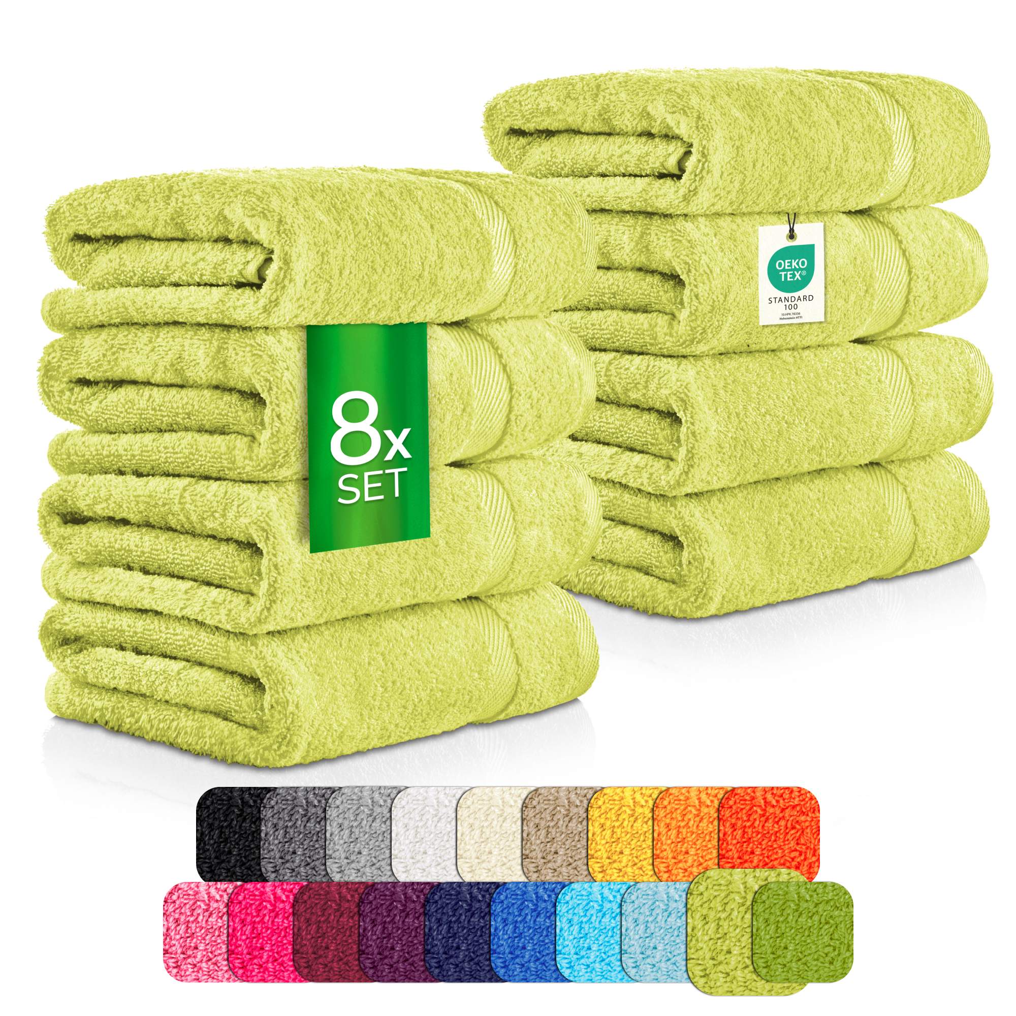 eterea Carli Handtuch Set 8 tlg.