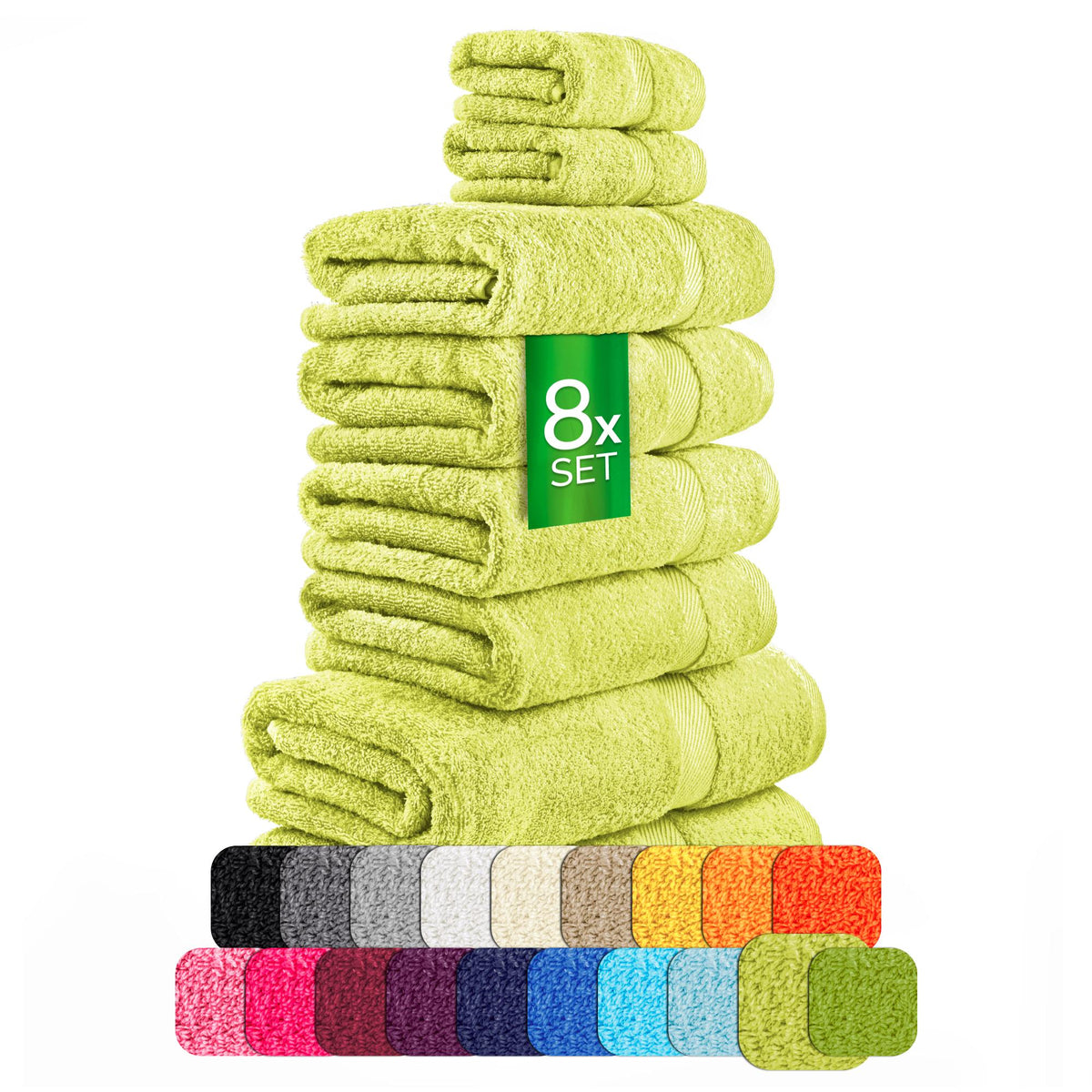 etérea Carli 8-teiliges #farbe_lime