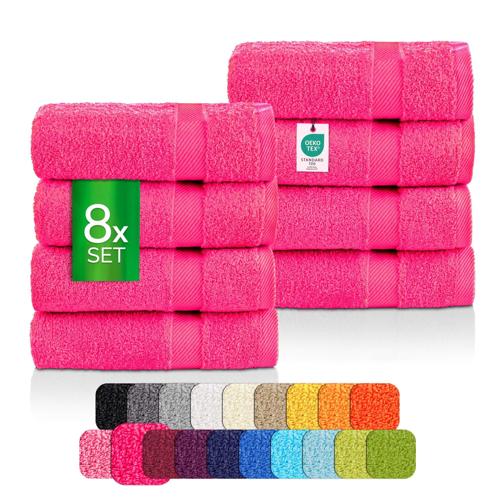 eterea Carli Handtuch Set 8 tlg.