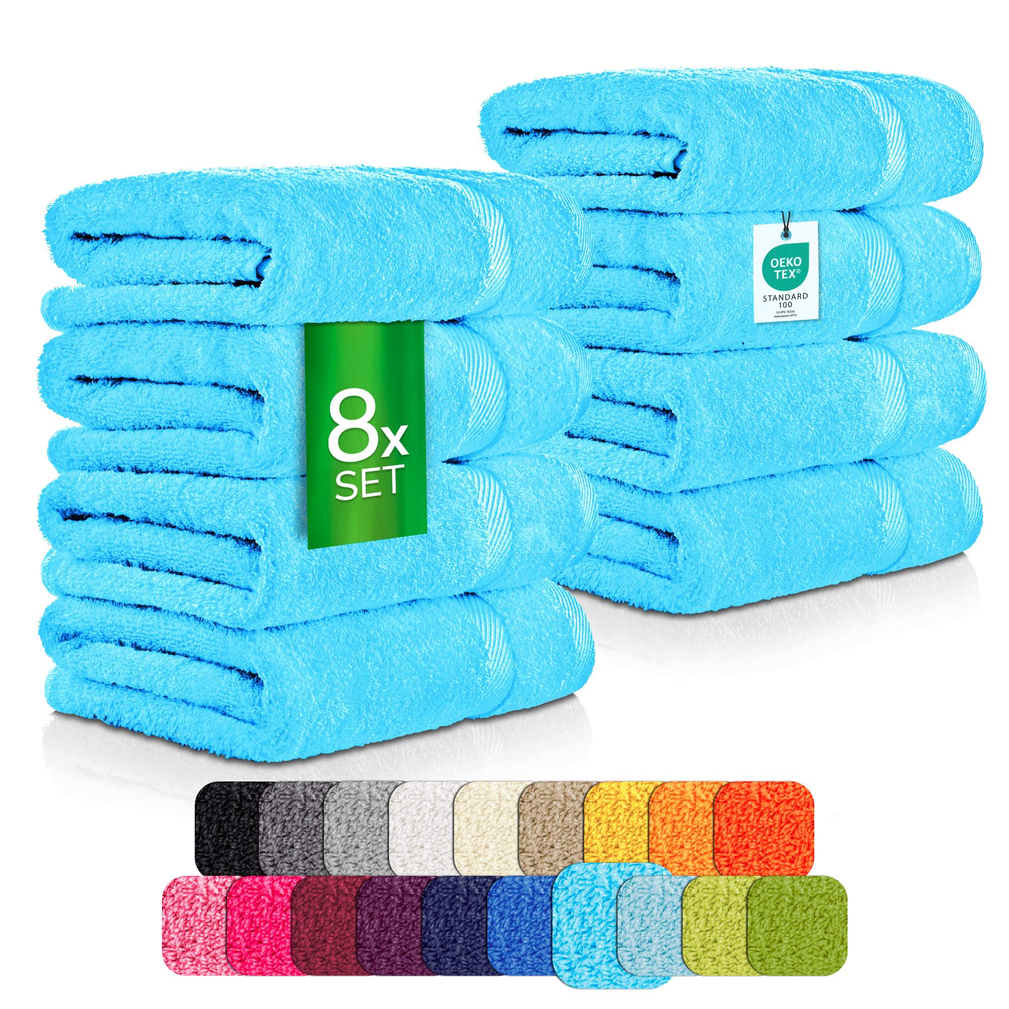 eterea Carli Handtuch Set 8 tlg.