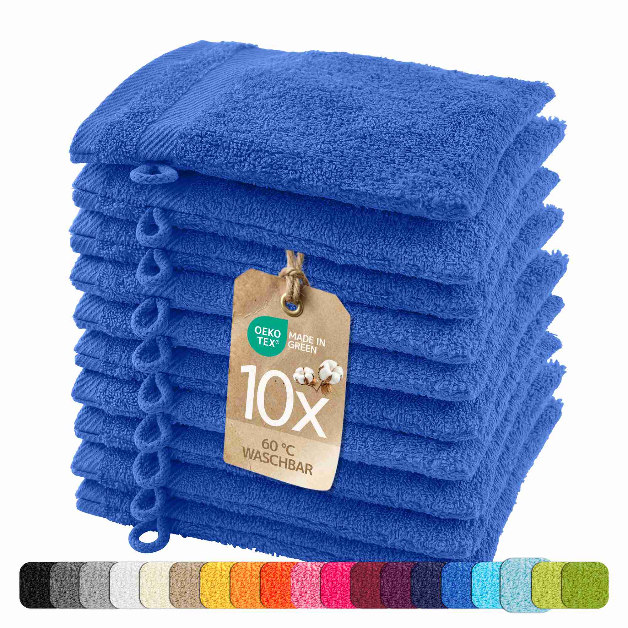 etérea 10er Pack Handtücher Carli Handtuch Bulkset