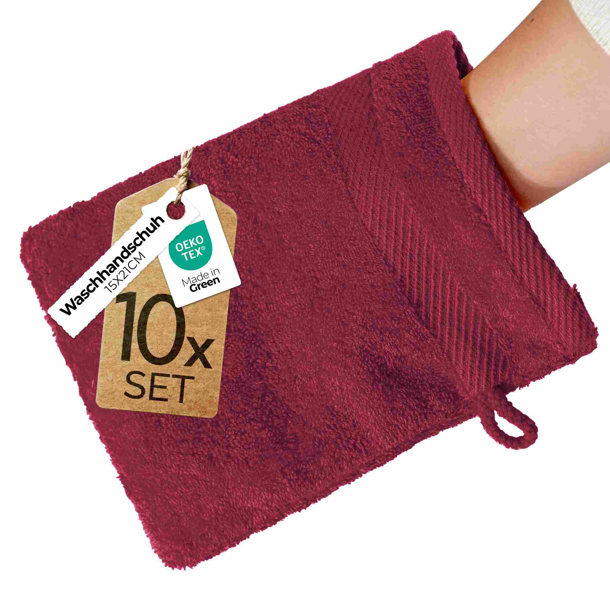 etérea 10er Pack Handtücher Carli Handtuch Bulkset