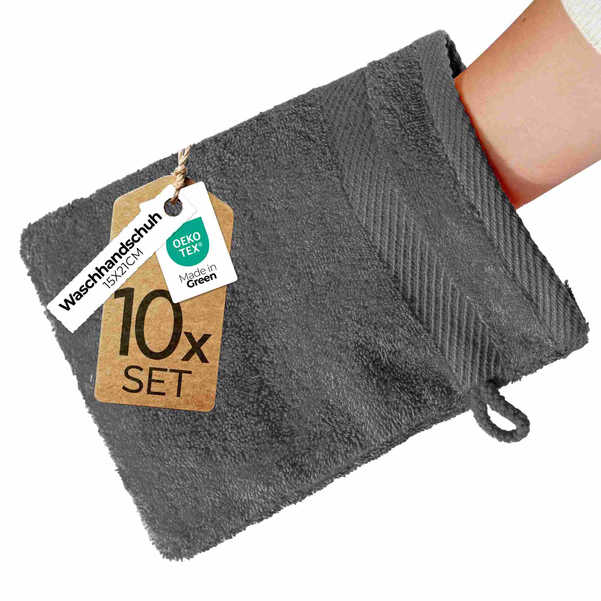 etérea 10er Pack Handtücher Carli Handtuch Bulkset