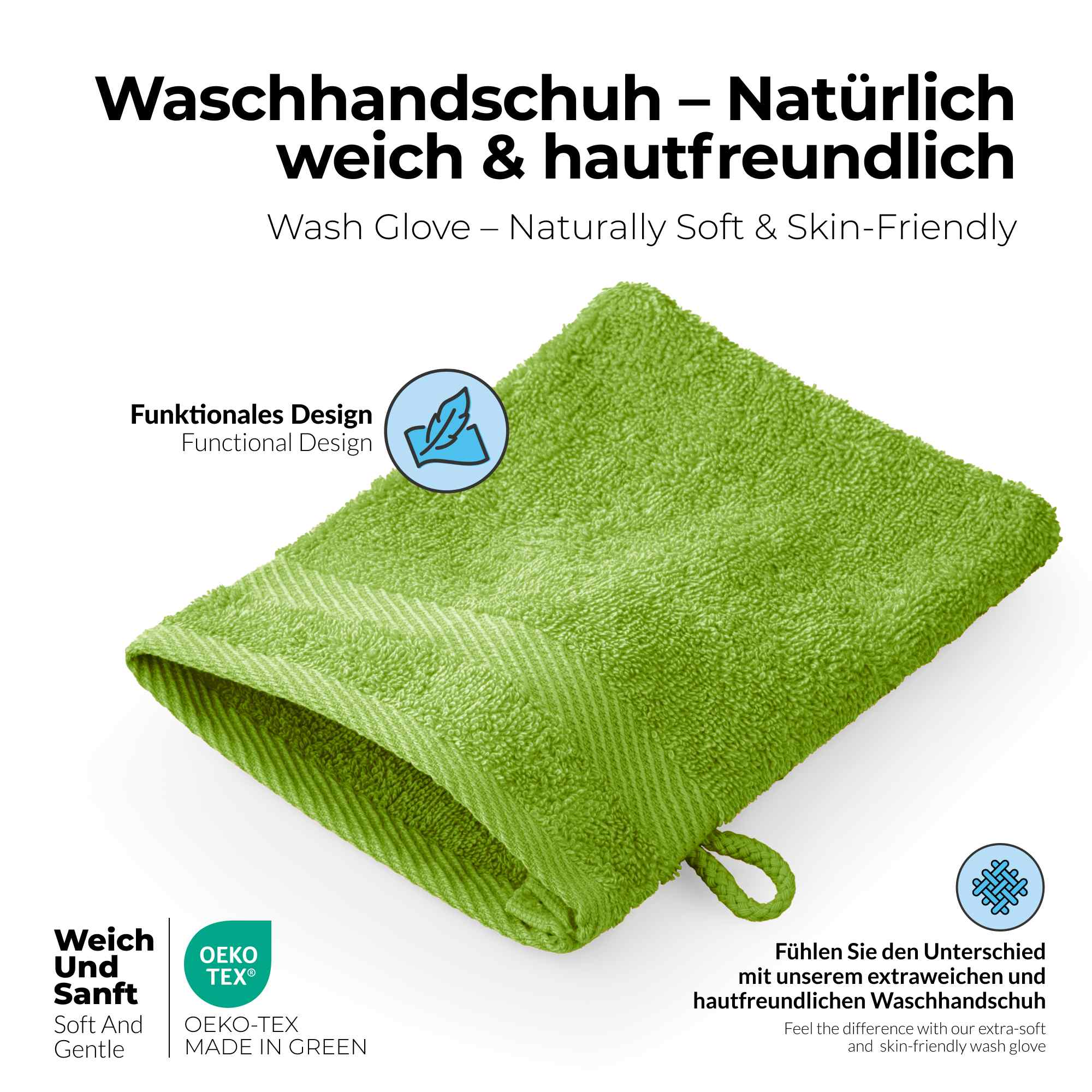 etérea 10er Pack Handtücher Carli Handtuch Bulkset