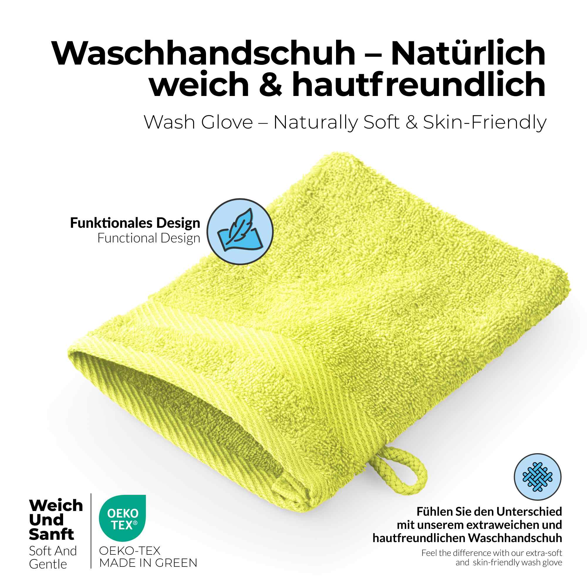 etérea 10er Pack Handtücher Carli Handtuch Bulkset
