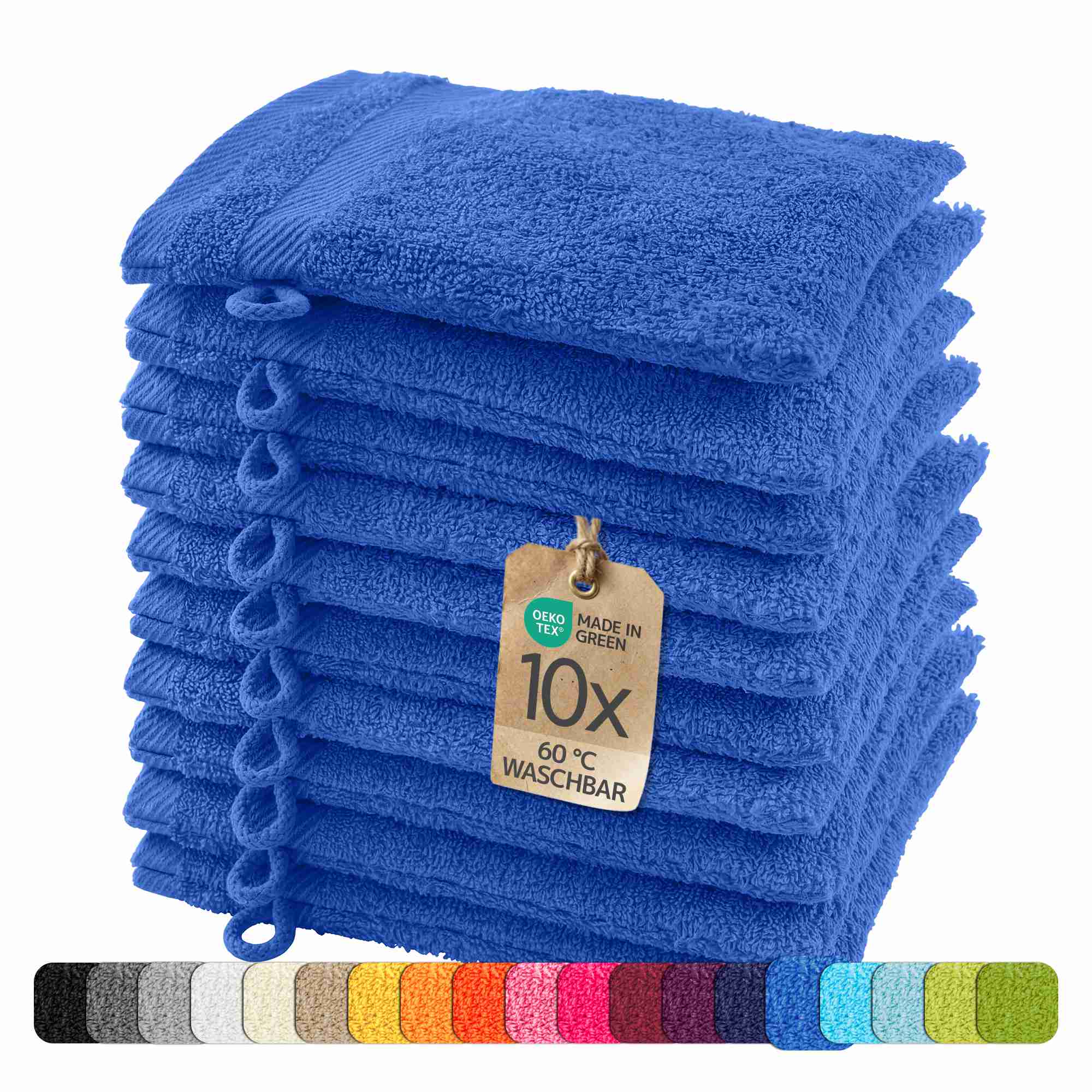 etérea 10er Pack Handtücher Carli Handtuch Bulkset