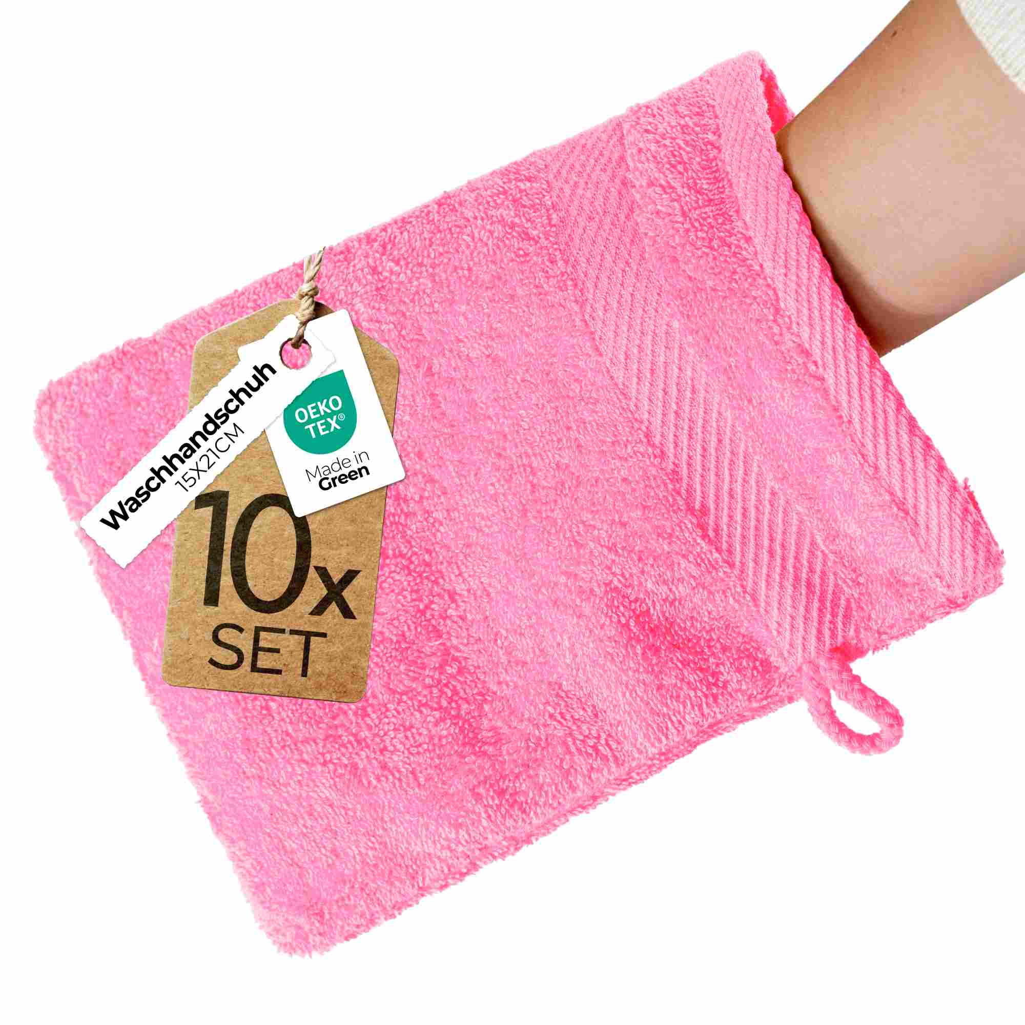 etérea 10er Pack Handtücher Carli Handtuch Bulkset