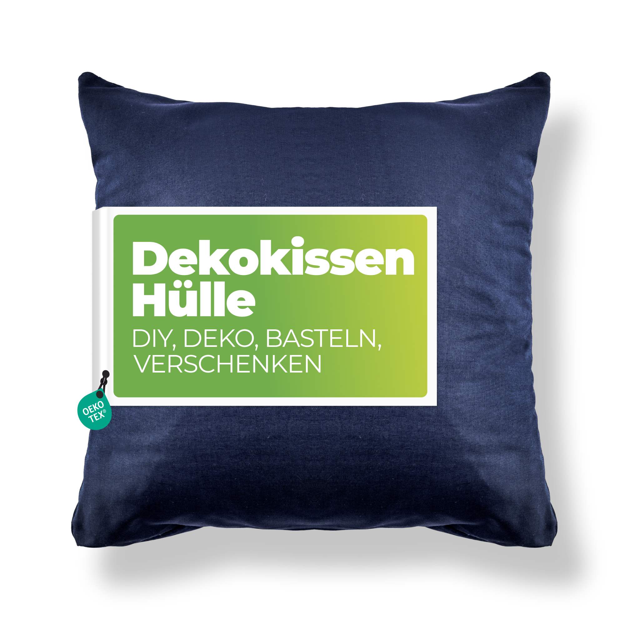 etérea Baumwolle DIY Dekokissen Kissen Bezug 40x40 cm