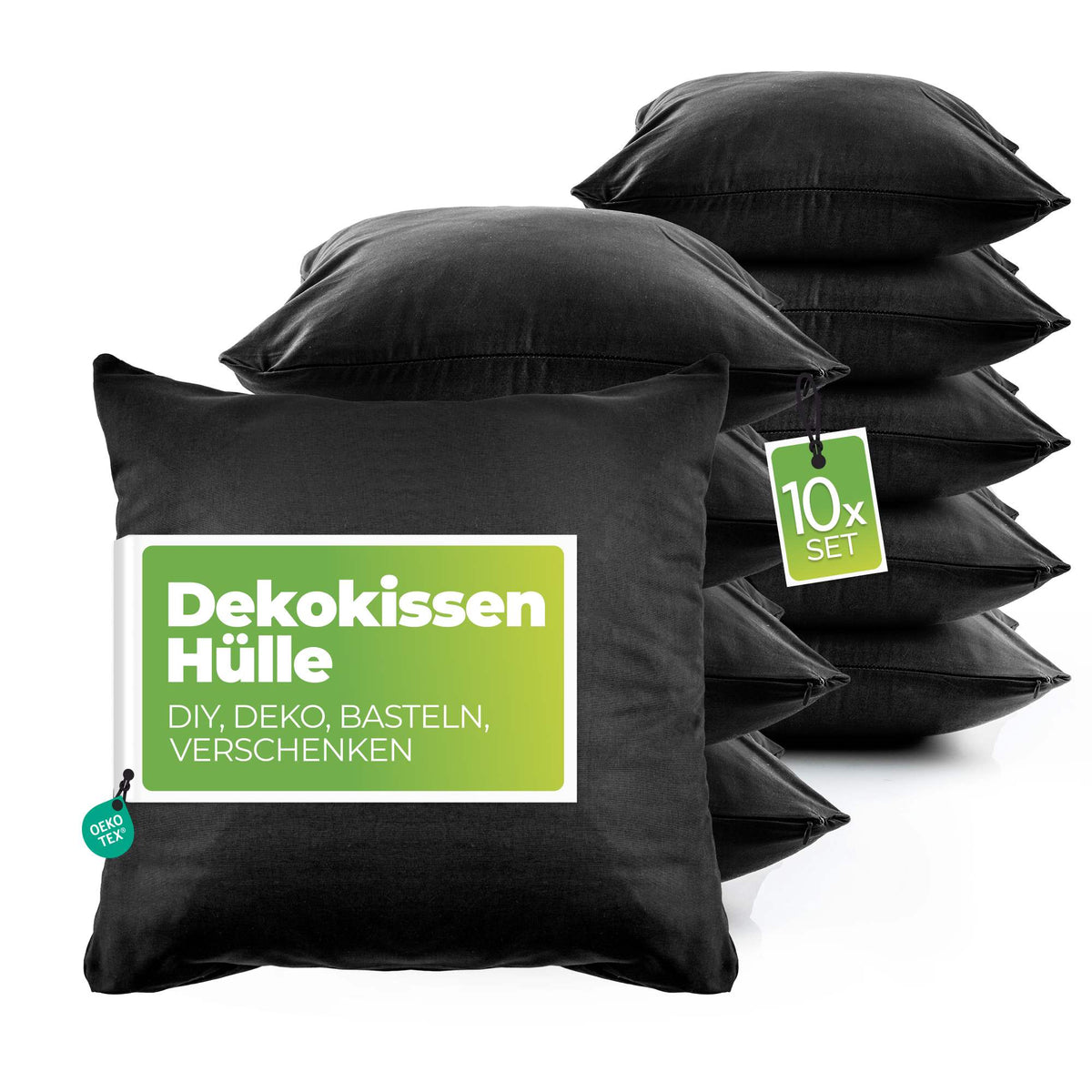 etérea Baumwolle DIY 10er #farbe_schwarz