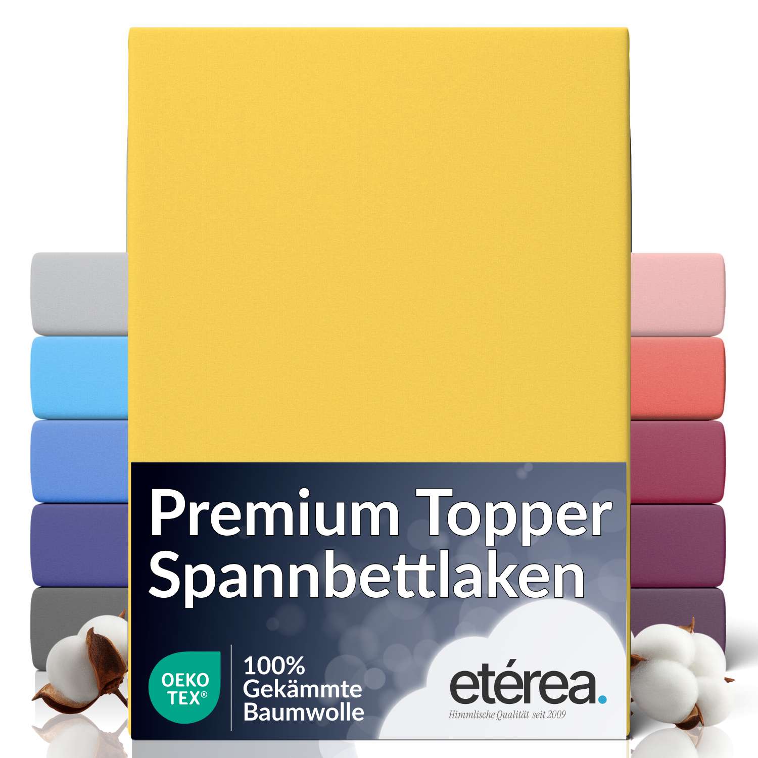 etérea Extra Jersey Topper Spannbettlaken