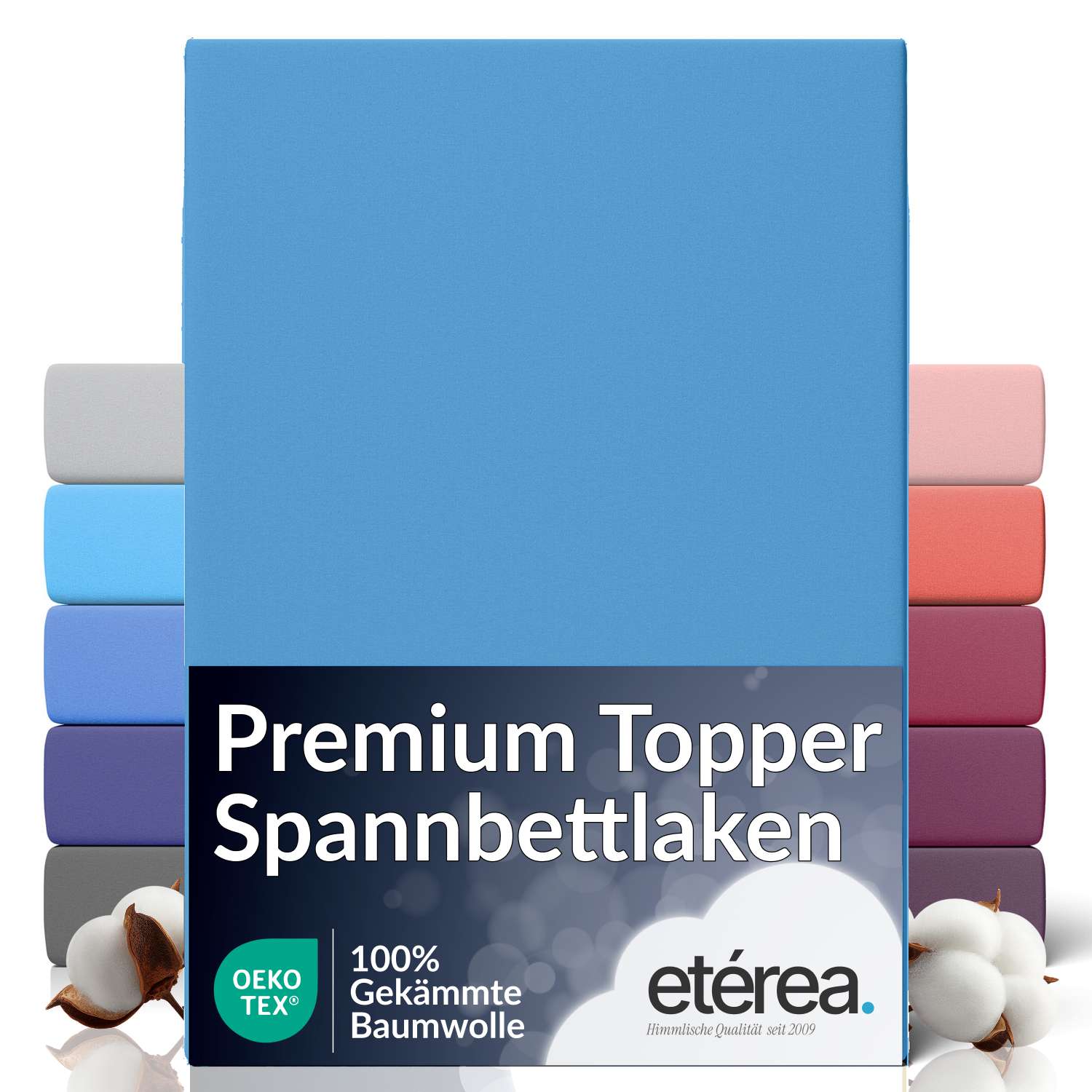 etérea Extra Jersey Topper Spannbettlaken
