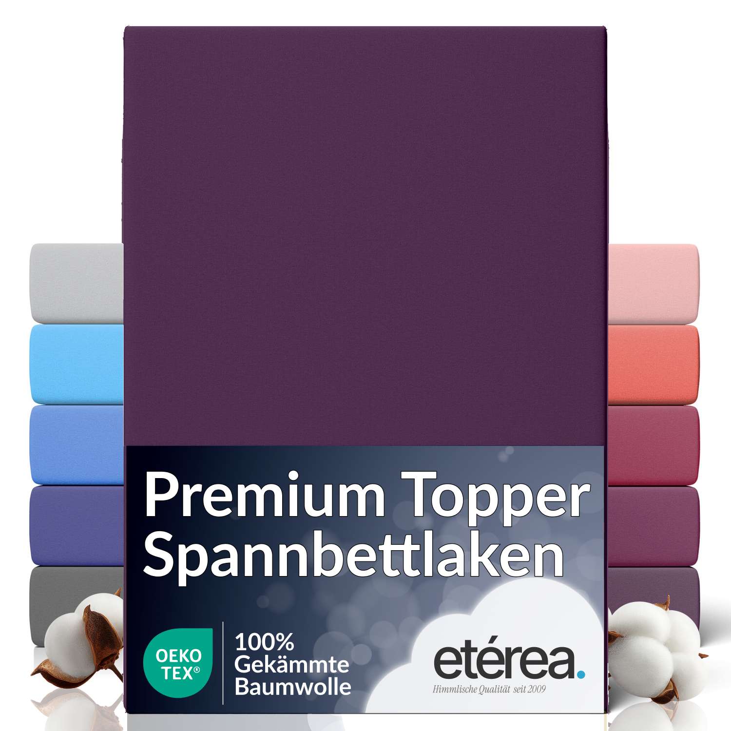 etérea Extra Jersey Topper Spannbettlaken