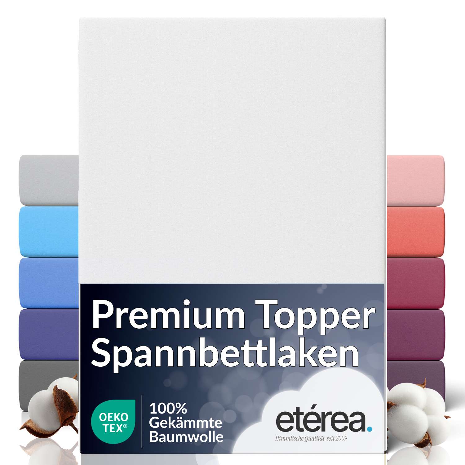 etérea Extra Jersey Topper Spannbettlaken