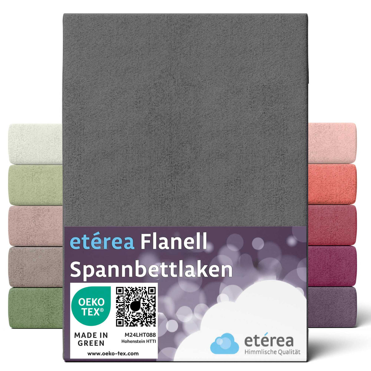 etérea Flanell Spannbettlaken #farbe_90x200---100x200-cm