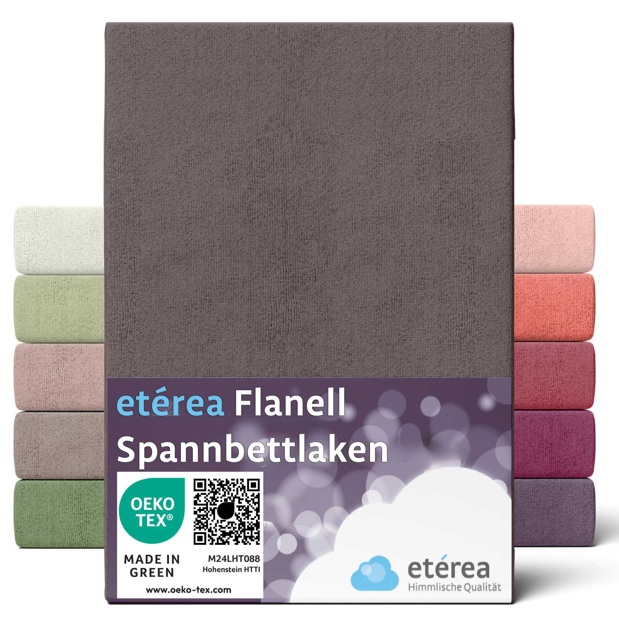 etérea Flanell Spannbettlaken