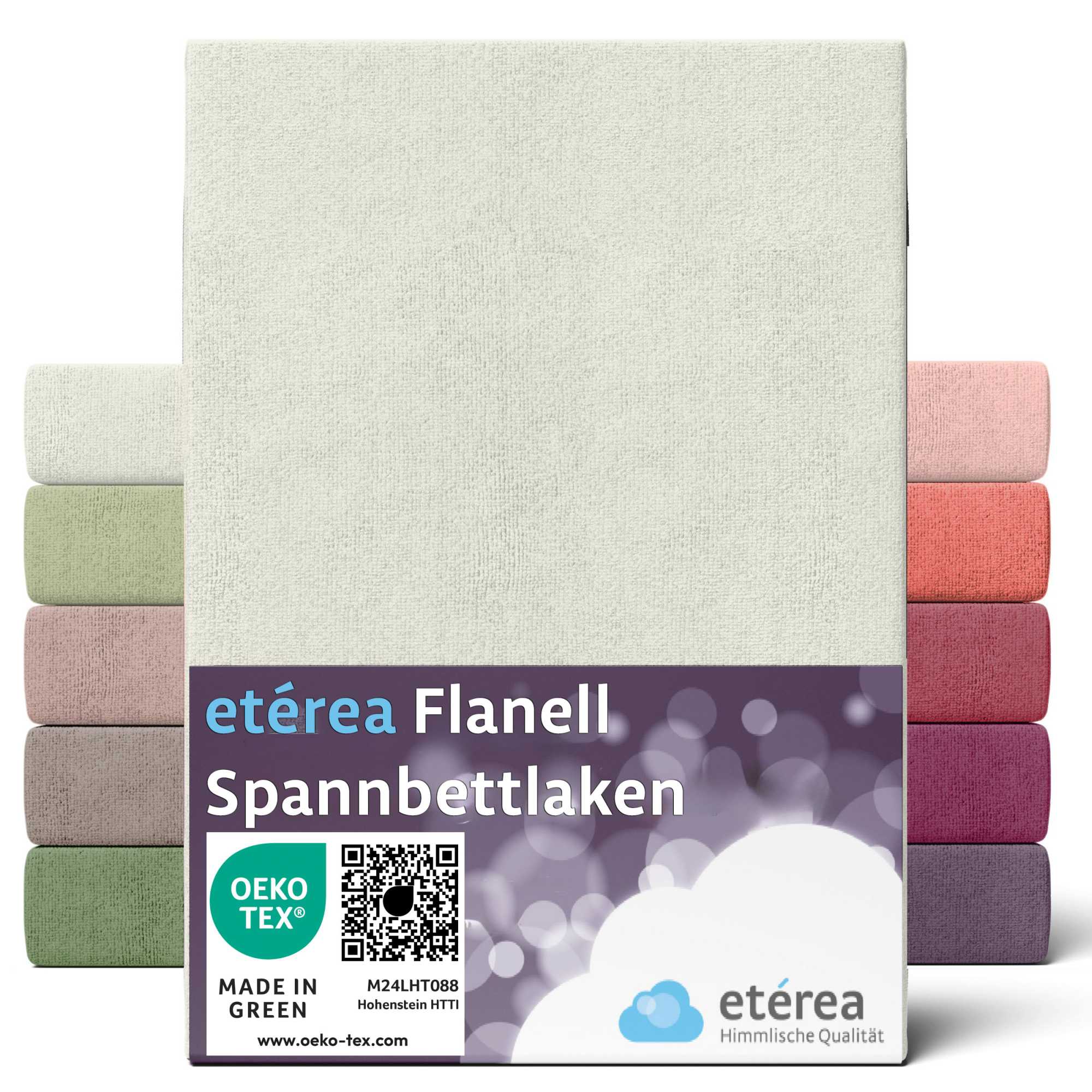 etérea Flanell Spannbettlaken