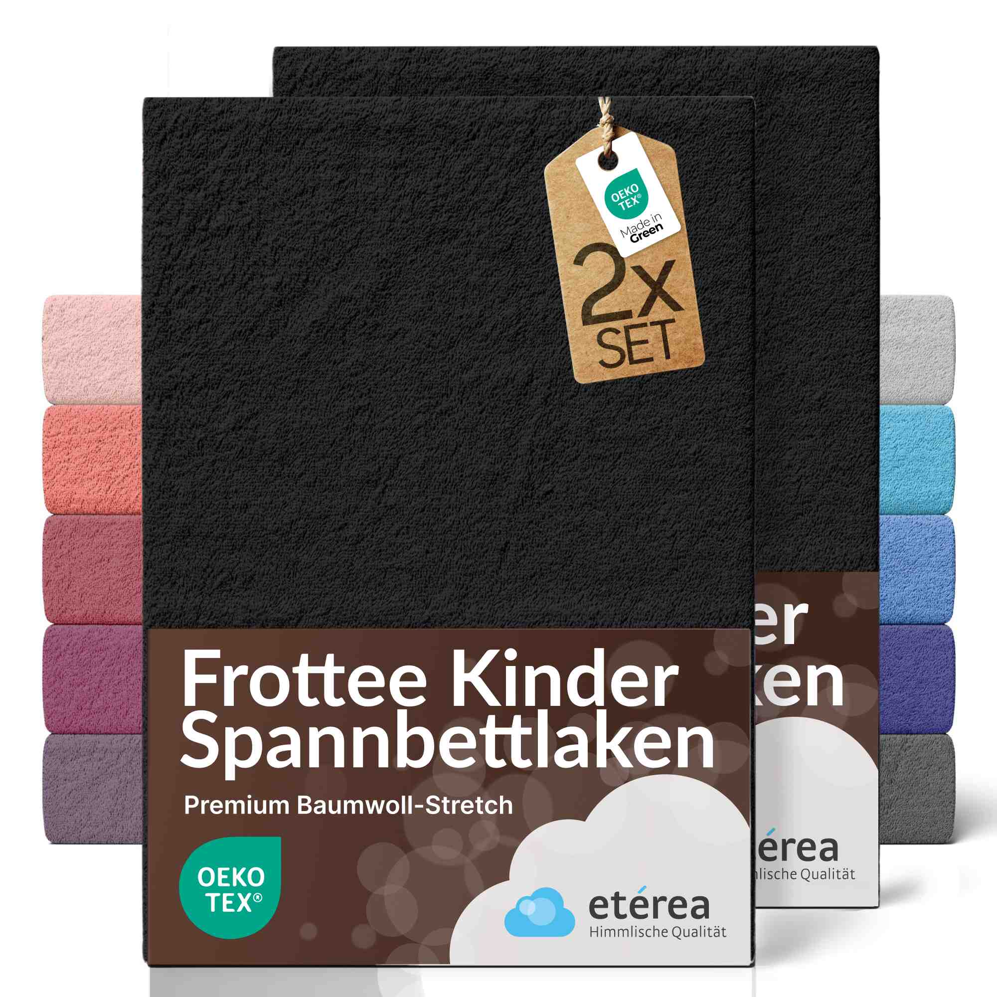 etérea Frottee Spannbettlaken