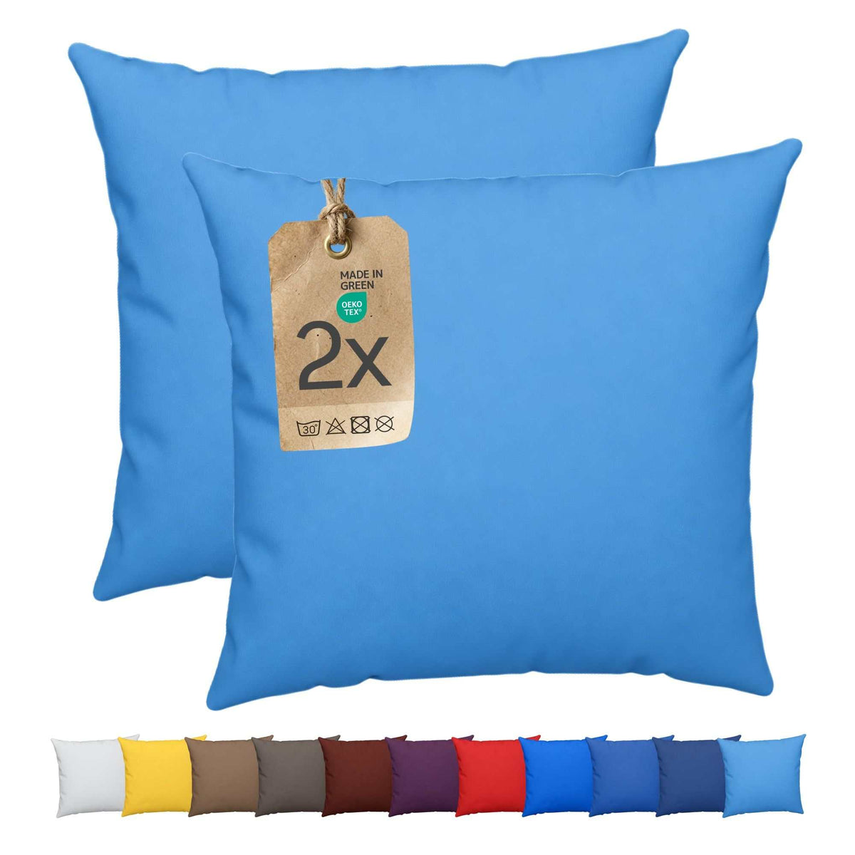 etérea Comfort Jersey Kissenbezug Doppelpack